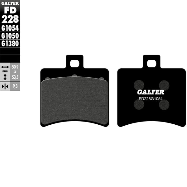 Image of Bremsbeläge GALFER SPORT S30