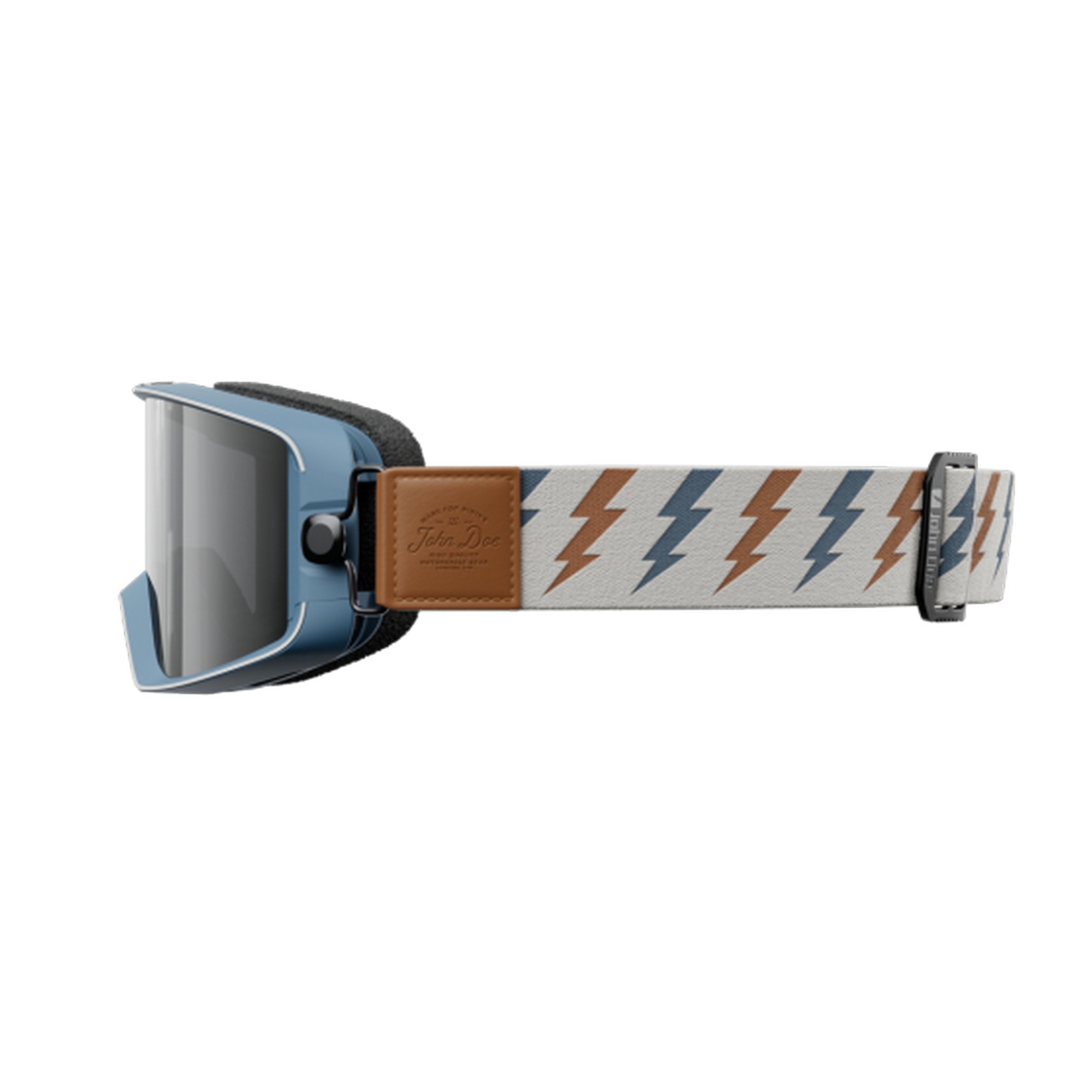 Image of Motorradbrille JOHN DOE Midnight, blau/braun