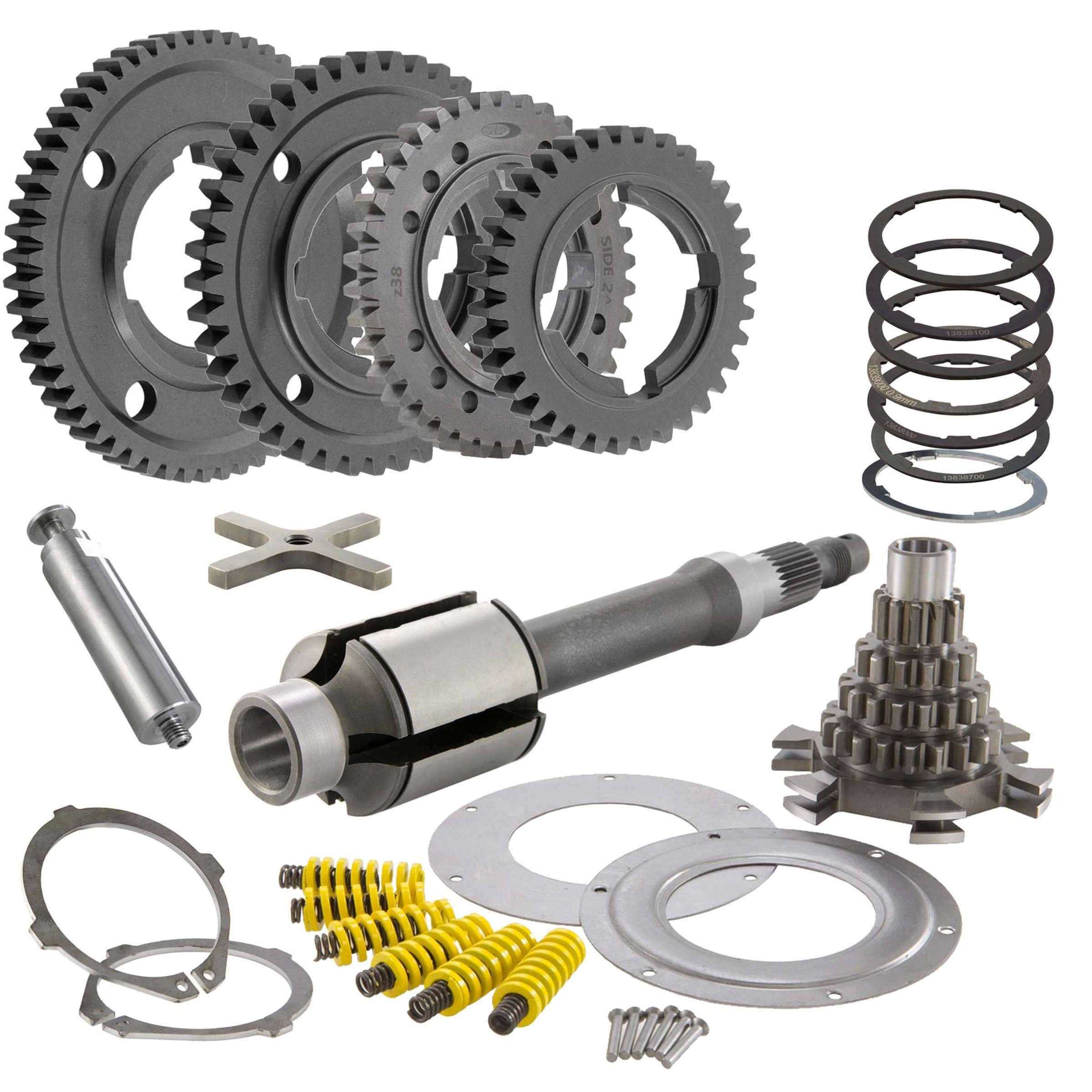Image of Getriebekit Z 57-42-38-35 PIAGGIO/DRT "PX Lusso" Road für Vespa 125 GT 2°/GTR/Super 2°/TS/150 GL 2°/Sprint 2°/V/Super 2°/Rally/PX80-200/PE/Lusso/T5/Cosa für Vespa 125 GT 2°/GTR/Super 2°/TS/150 GL 2°/Sprint 2°/V/Super 2°/Rally/PX80-200/PE/Lusso/T5/Cosa