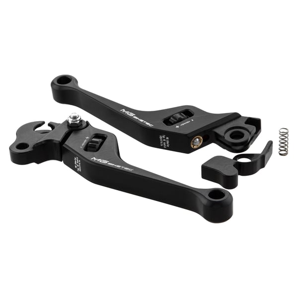 Image of Sporthebel Set MG Biketec, Kupplung/Bremse HBZ HENGTONG, links & rechts für Vespa PX '98/MY/'11