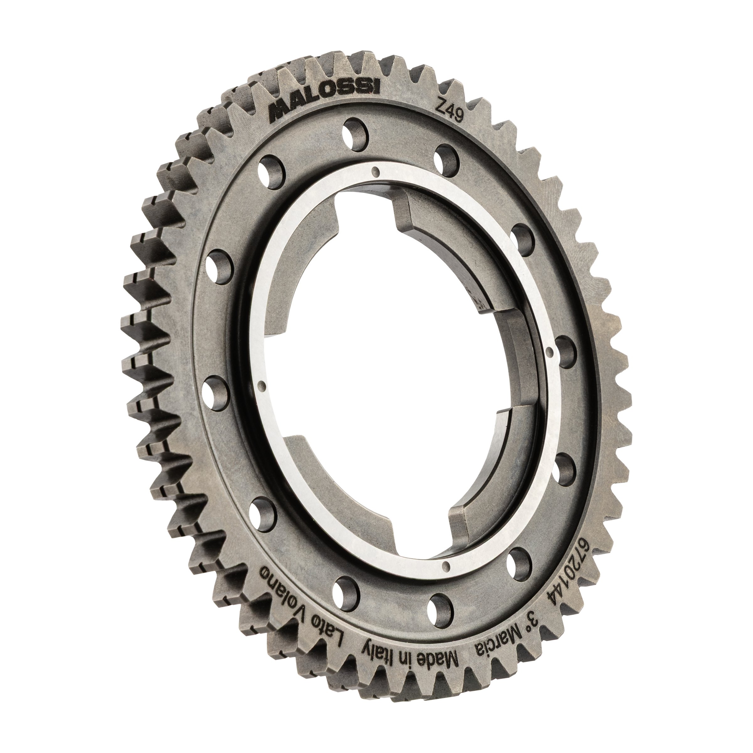 Image of Zahnrad Z 49 MALOSSI 3. Gang 4-Gang PK für Vespa 50 S 3°/Special V5B3T 3°/V5B4T 2°/SR (D)/100 2°/125 PV 2°/ET3 2°/PK50/S/SS/XL/2/FL/PK80-125 S/PK125/ETS/N//XL/XL2 für Vespa 50 S 3°/Special V5B3T 3°/V5B4T 2°/SR (D)/100 2°/125 PV 2°/ET3 2°/PK50/S/SS/XL/2/FL