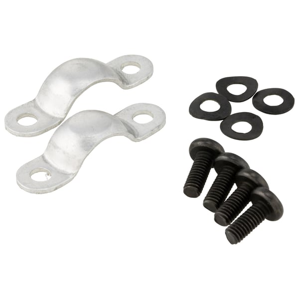 Image of Halteblechsatz, Lenker, 80600410 - 83100004 für Lambretta 125 LI 3°/LIS/DL/GP/150 LI 3°/LIS/SX/DL/GP/175 TV 3°/200 TV/SX/DL/GP