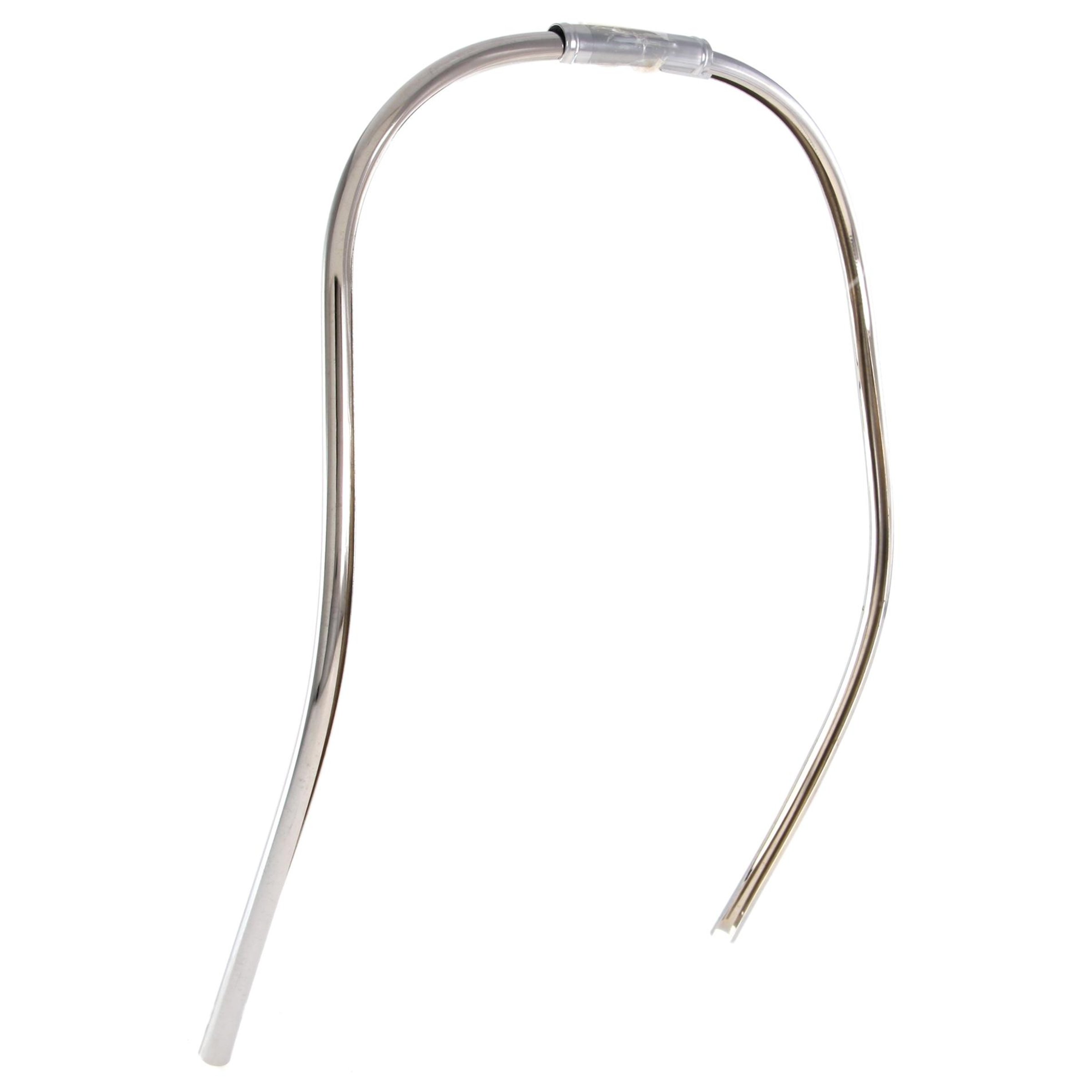 Image of Monoschlitzrohr Beinschild CUPPINI für Vespa 125 VNA/VNB/150 VBA/VBB/T4 für Vespa 125 VNA/VNB/150 VBA/VBB/T4
