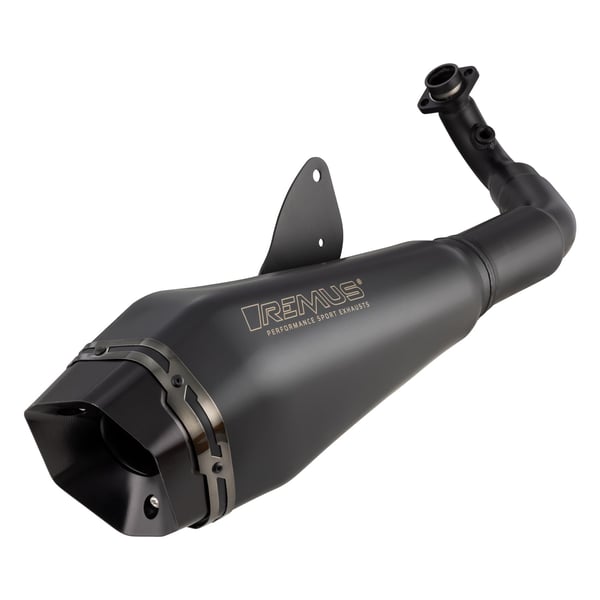 Image of Rennauspuff REMUS RS Black Edition für Vespa GTS/GTS Super/GTV 300ccm HPE (`20-)