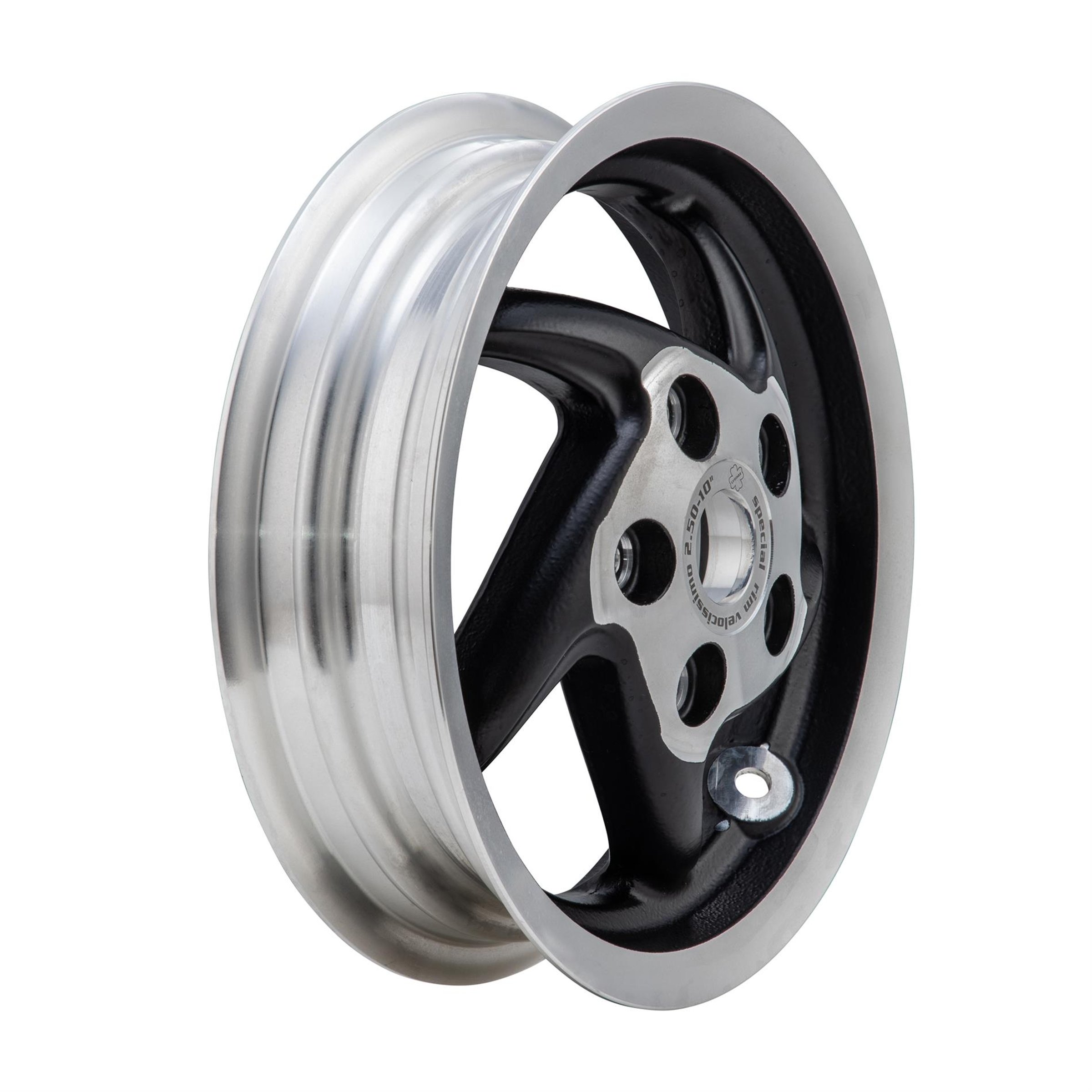 Image of Felge CRIMAZ "Special Rim Velocissimo" 2.5x10 ET30 5x86 für PIAGGIO ZIP II/SP/ZIP2000/Vespa ET2/ET4 50-150 vorne für PIAGGIO ZIP II/SP/ZIP2000/Vespa ET2/ET4 50-150 vorne