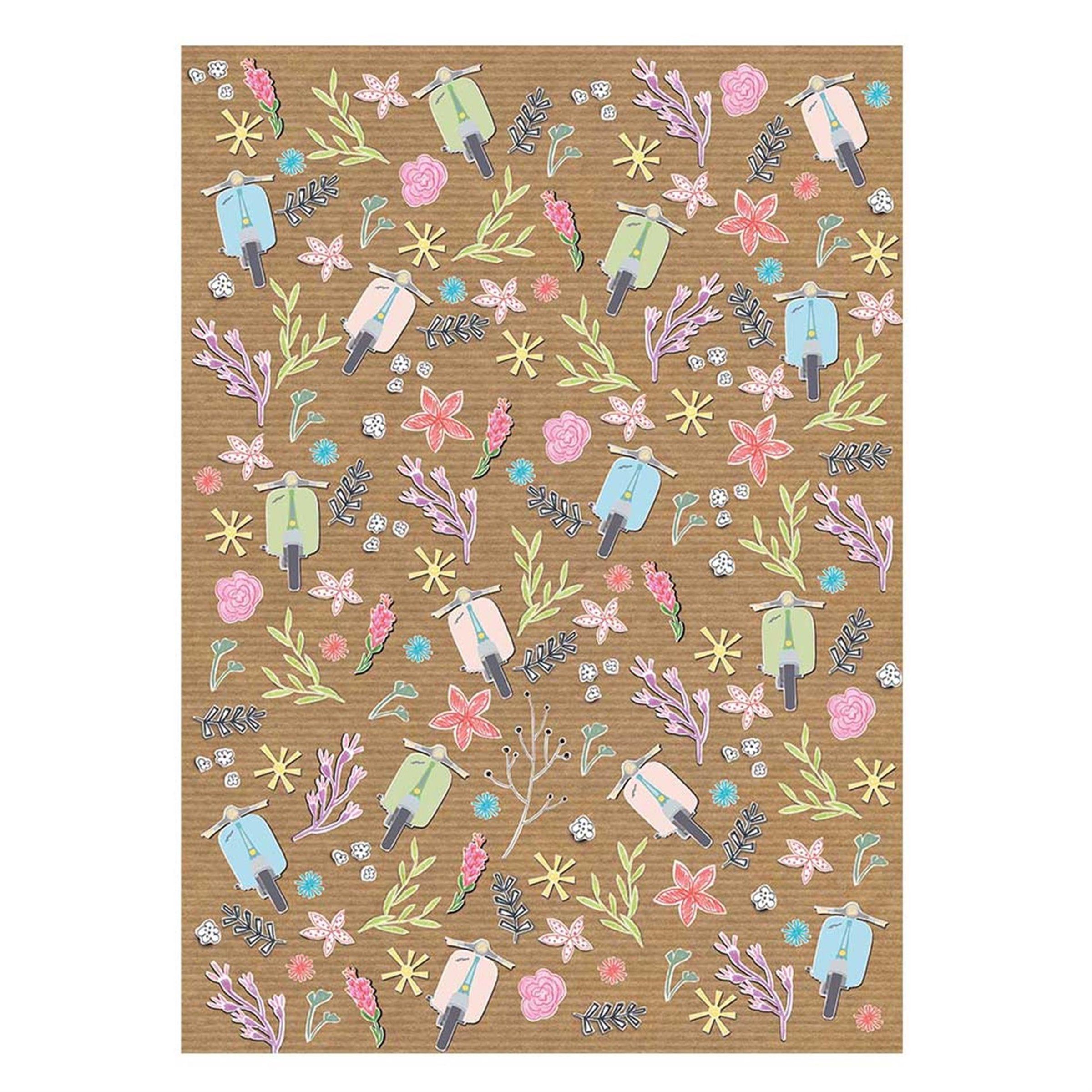 Image of Geschenkpapier SIP mit Motiv Flowers