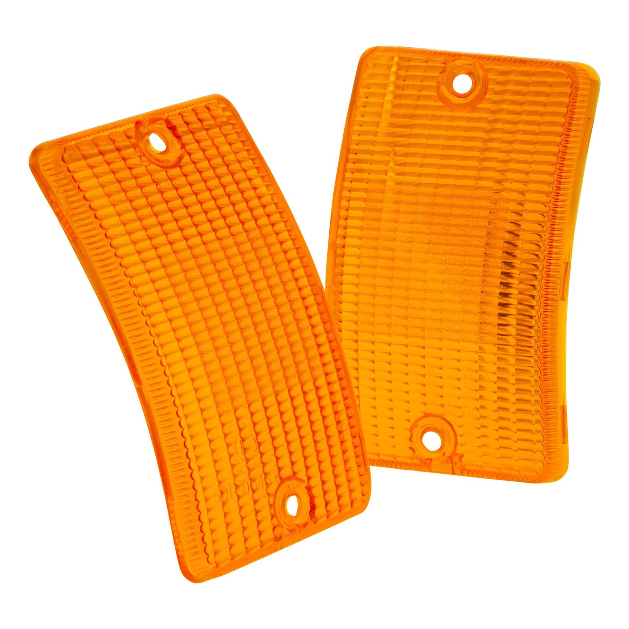 Image of Blinkerglas Kit SIEM vorne links & rechts für Vespa PK50-125 XL/RUSH/XL2/N/FL/HP für Vespa PK50-125 XL/RUSH/XL2/N/FL/HP