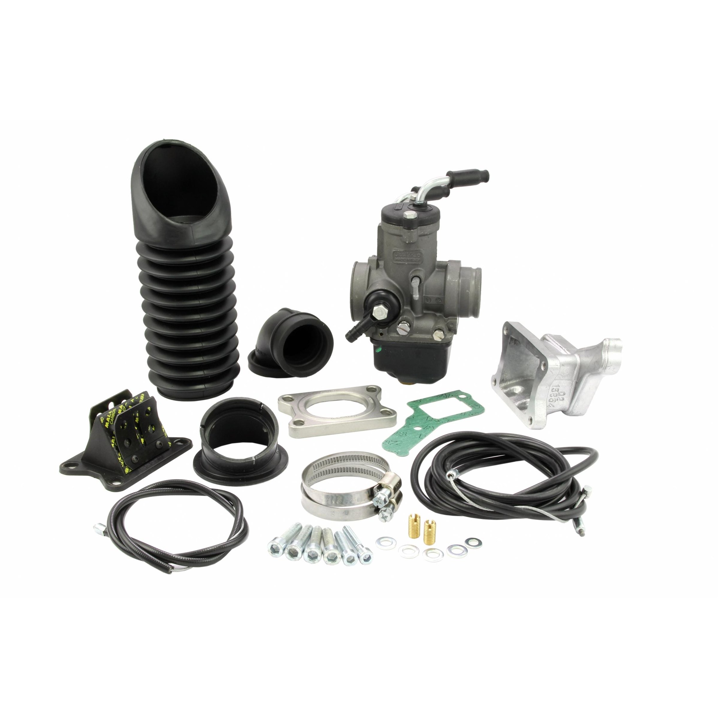 Image of Vergaserkit MALOSSI PHBH 30 Rundschieber 1615895 für Vespa 125 VNB-TS/150 VBA-Super/180 Rally/PX80-150/PE/Lusso/'98/MY/'11/T5/Cosa für Vespa 125 VNB-TS/150 VBA-Super/180 Rally/PX80-150/PE/Lusso/'98/MY/'11/T5/Cosa