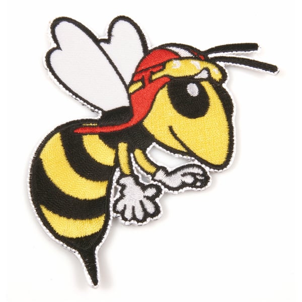Image of Aufnäher mit Motiv "Wespe"