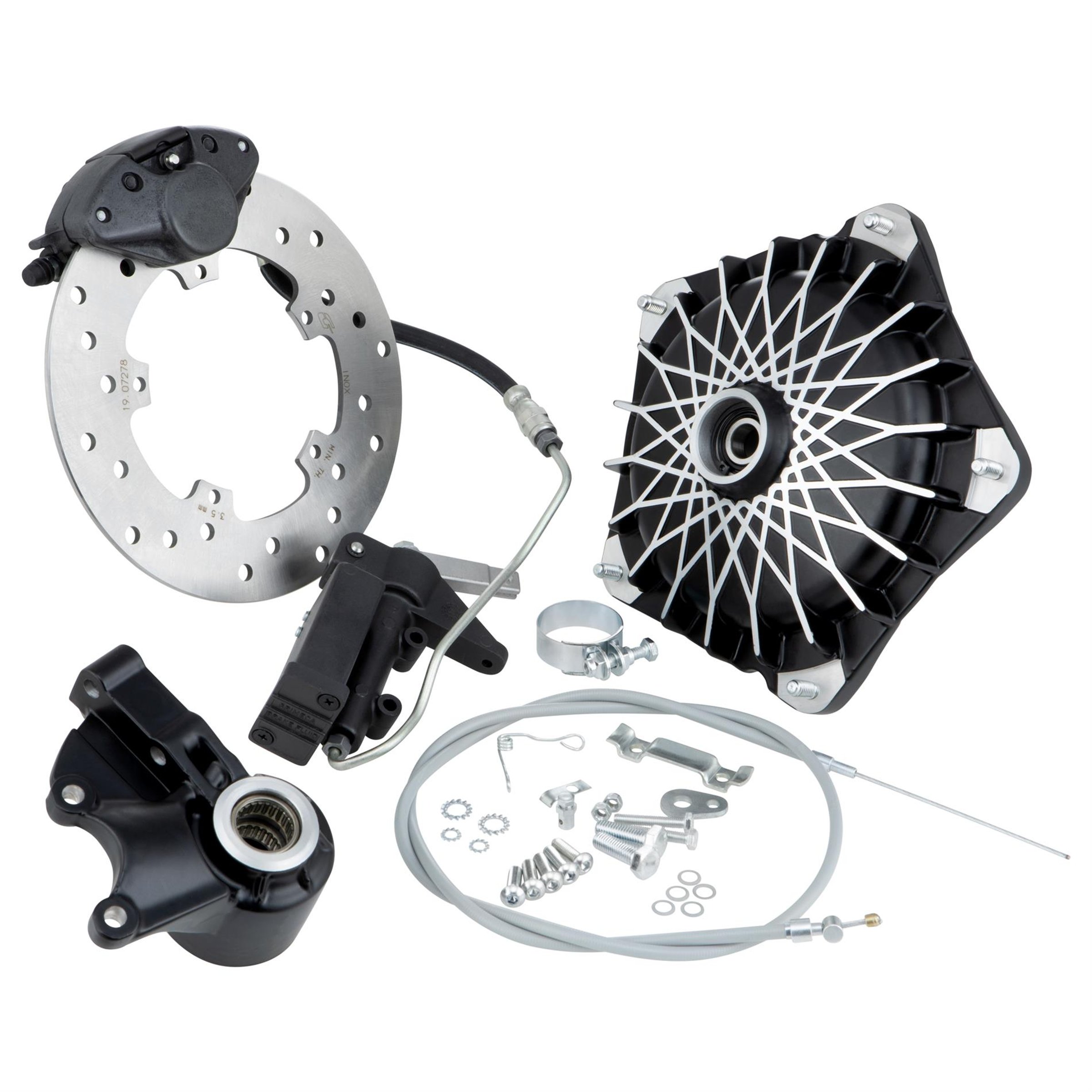 Image of Scheibenbremse GRIMECA Classic NT vorne für Vespa PK50-125/S/SS/XL/XL2/Automatica/P200E 2°/PX80-150E 2°/Lusso/'98/MY/'11/T5 für Vespa PK50-125/S/SS/XL/XL2/Automatica/P200E 2°/PX80-150E 2°/Lusso/'98/MY/'11/T5