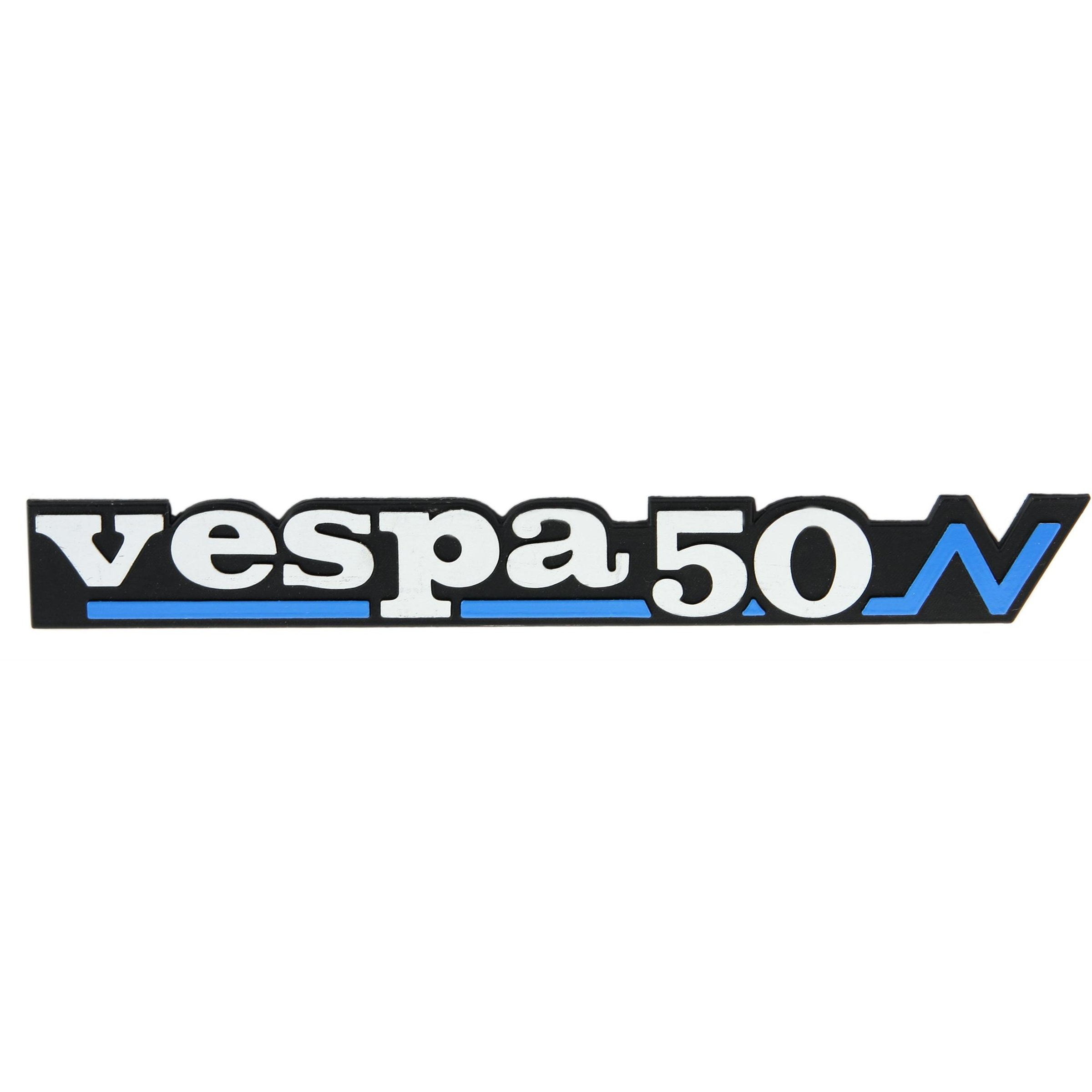 Image of Schriftzug VESPA 50N Seitenhaube links 256452 für Vespa PK 50-125 XL N/Nuovo für Vespa PK 50-125 XL N/Nuovo