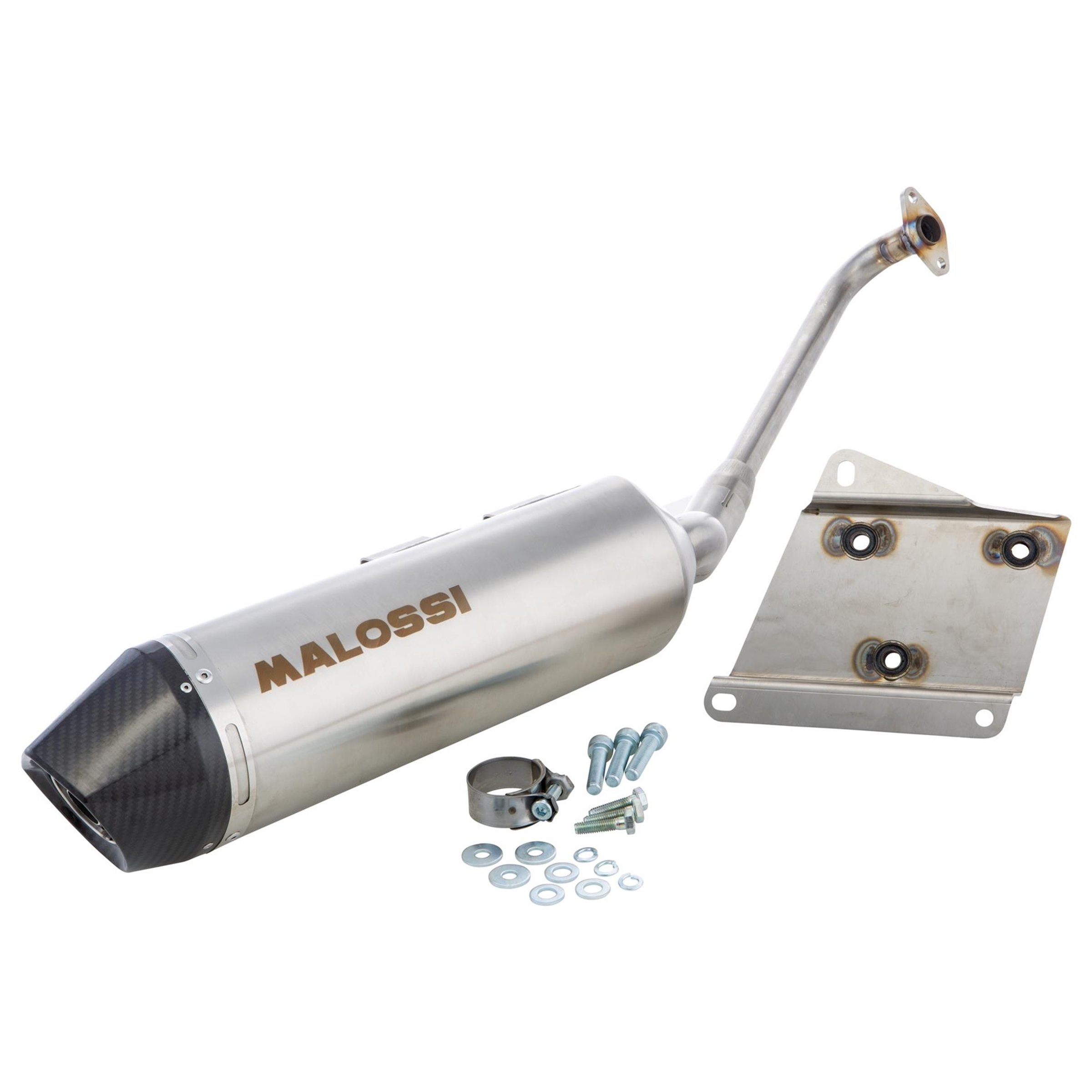 Image of Rennauspuff MALOSSI RX 3216840 für MBK/YAMAHA Tryptik 125 i.e./Tricitiy 125 i.e. 125 i.e., 4T, LC für MBK/YAMAHA Tryptik 125 i.e./Tricitiy 125 i.e. 125 i.e., 4T, LC
