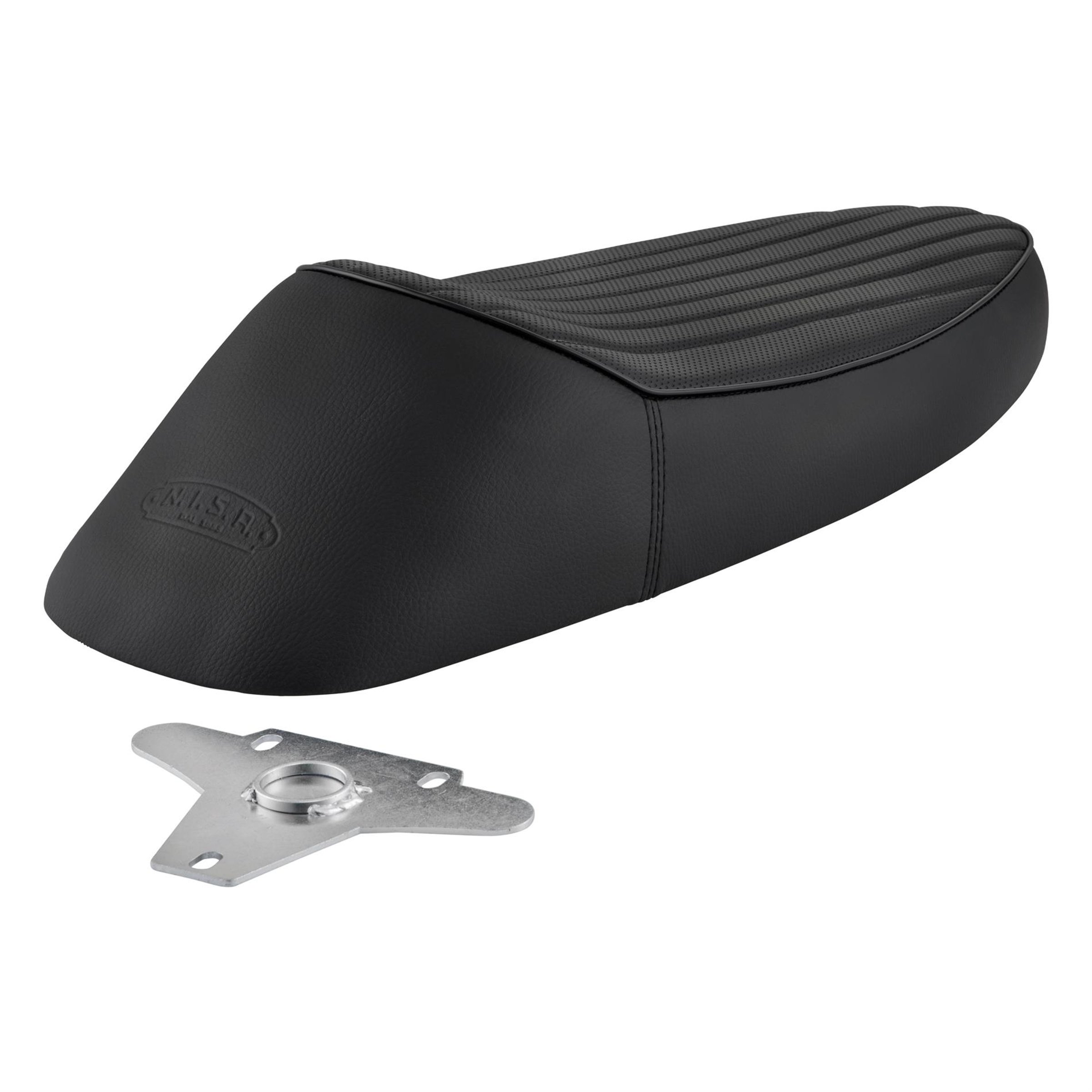 Image of Sportsitzbank NISA 2020 Sport schwarz / genarbt für Vespa PX80-150X /PX80-200E/P200E für Vespa PX80-150X /PX80-200E/P200E