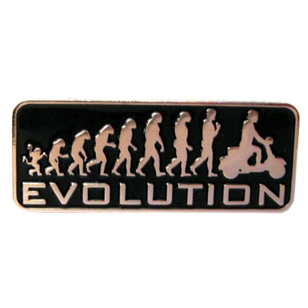 Image of Pin mit Motiv "Evolution"