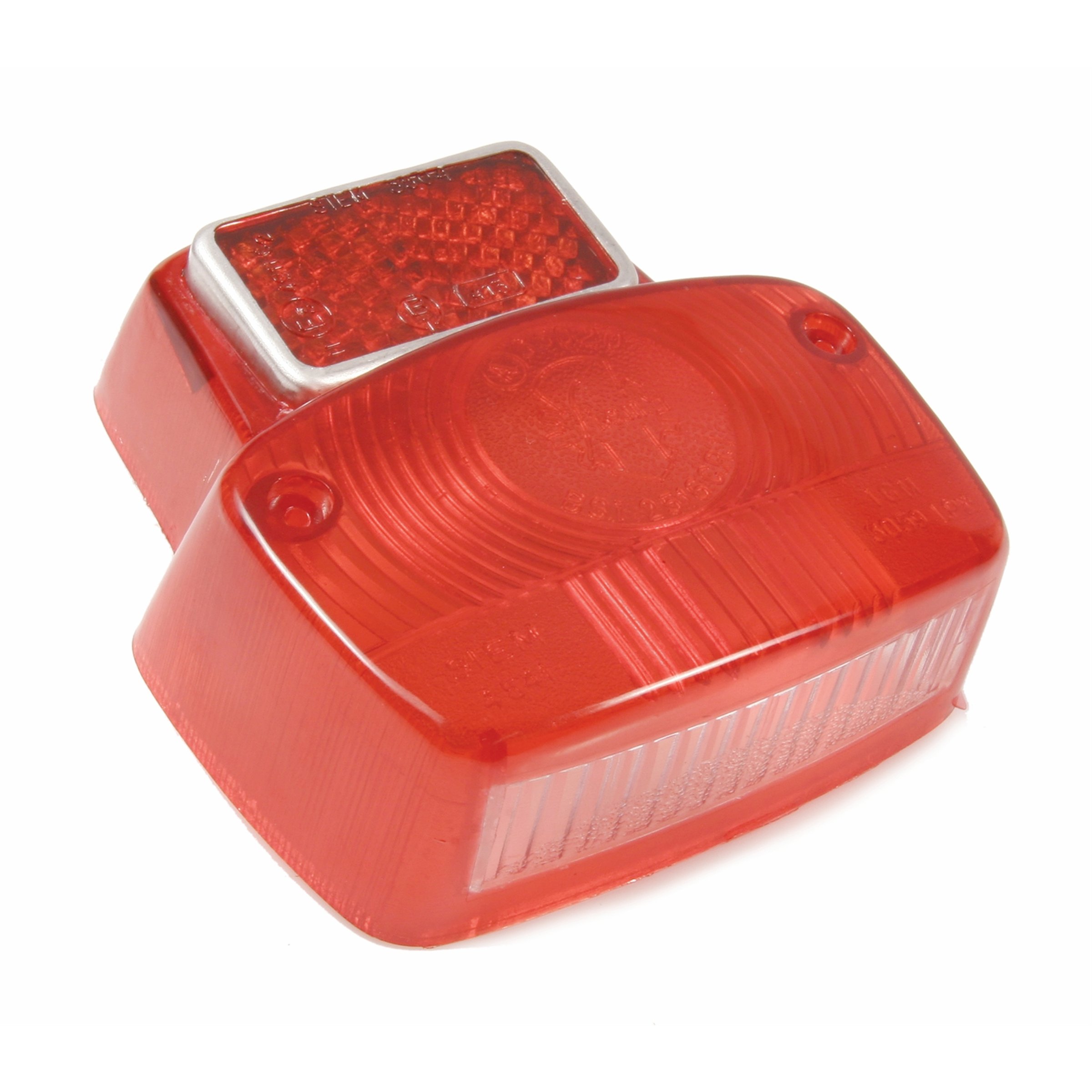 Image of Rücklichtglas SIEM "Antik klein" 078715 für Vespa 50S/SR/SS/90 SS/R/125 Nuova >0140161 für Vespa 50S/SR/SS/90 SS/R/125 Nuova >0140161