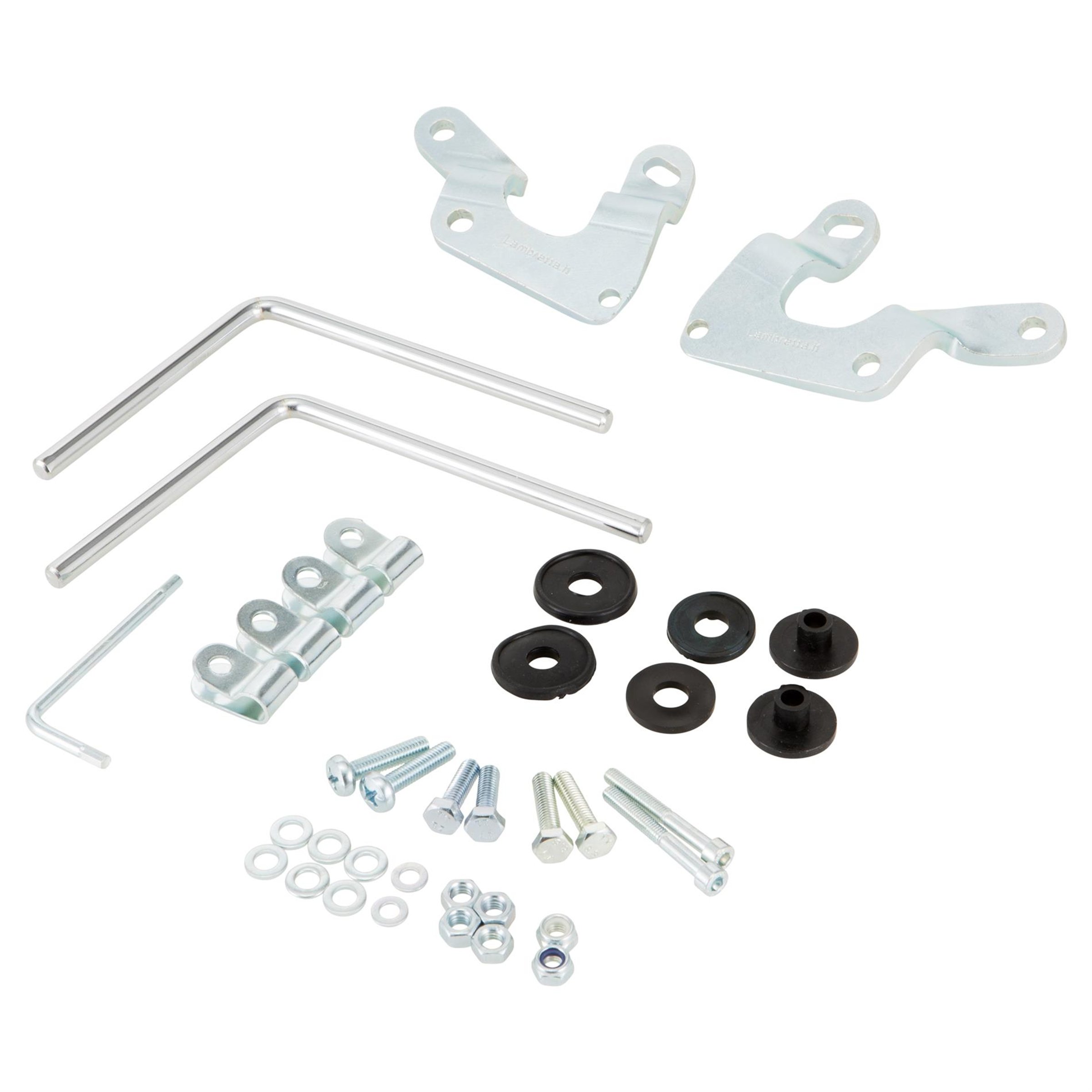 Image of Montagematerial Windschild CUPPINI für Lambretta 125 LIS/150 LIS/SX/175 TV3°/200 TV/SX/Jet für Lambretta 125 LIS/150 LIS/SX/175 TV3°/200 TV/SX/Jet