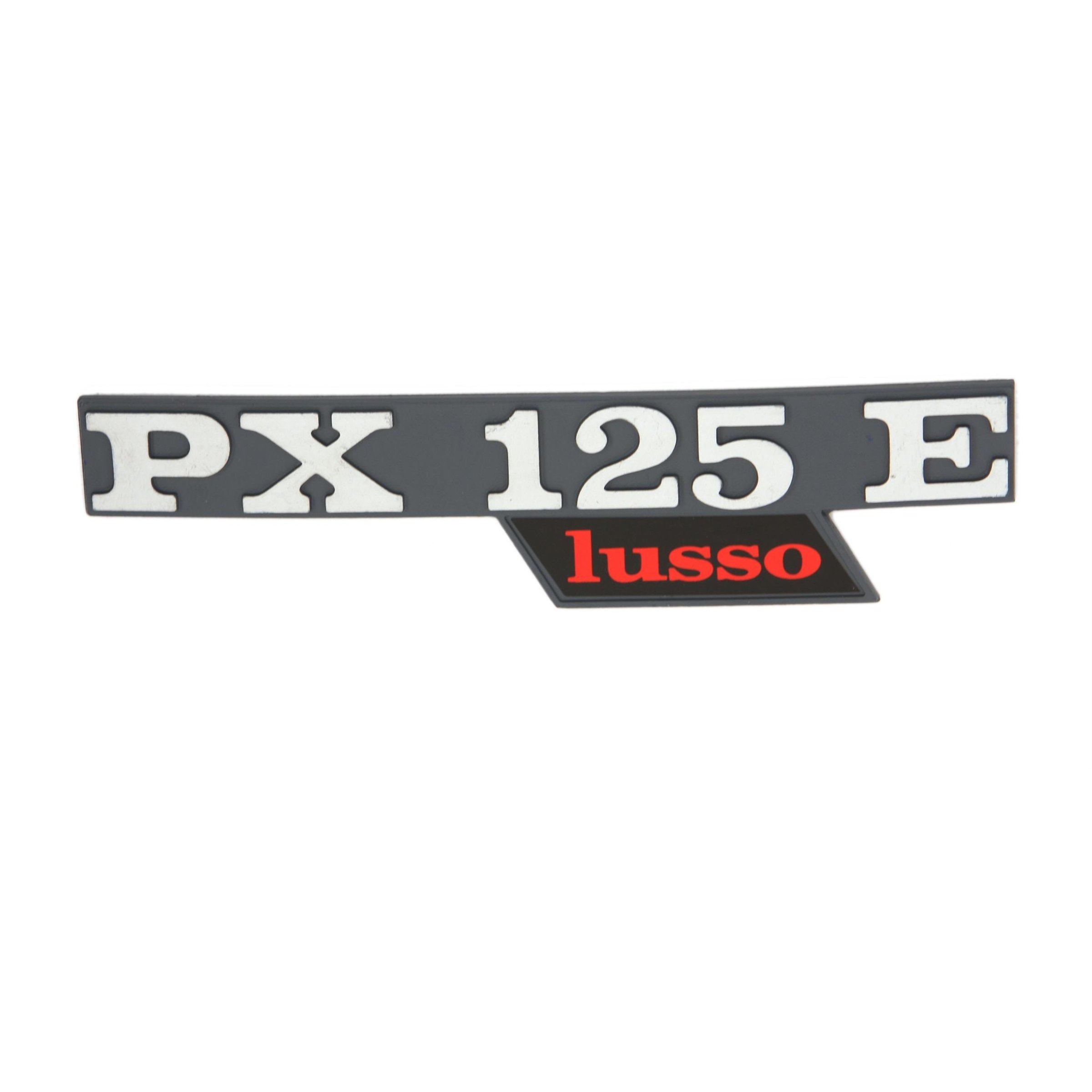 Image of Schriftzug PX 125 E Lusso Seitenhaube links 199362 für Vespa PX125 E Lusso/EFL/Arcobaleno für Vespa PX125 E Lusso/EFL/Arcobaleno