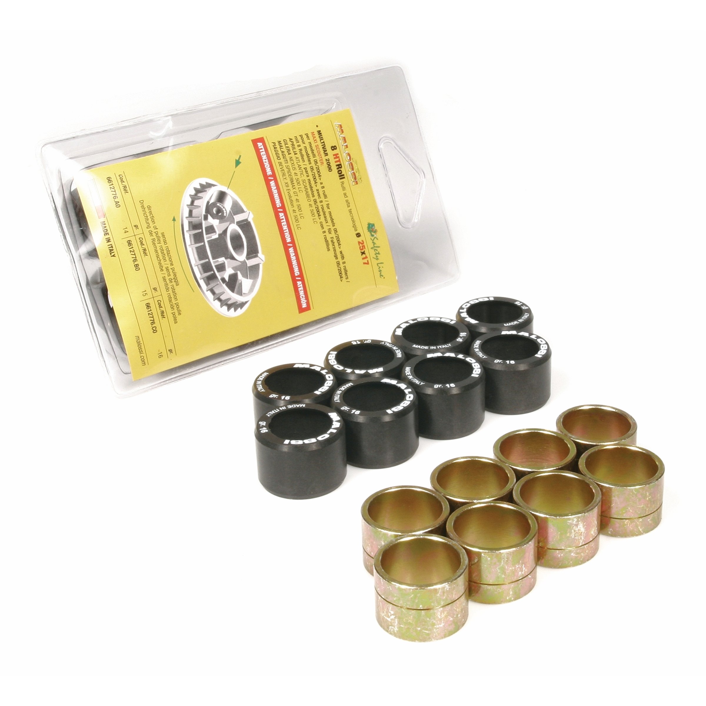 Image of Variatorrollen MALOSSI HT Roll 25x17 mm 16,0g, 6613554.C0