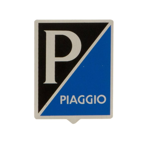 Image of Emblem "PIAGGIO" für Vespa 125 GT/Sprint/Super -> 1967 /150 VBA/VBB/GL/GS VS5/Sprint/Super ->1967 /160 GS/180SS