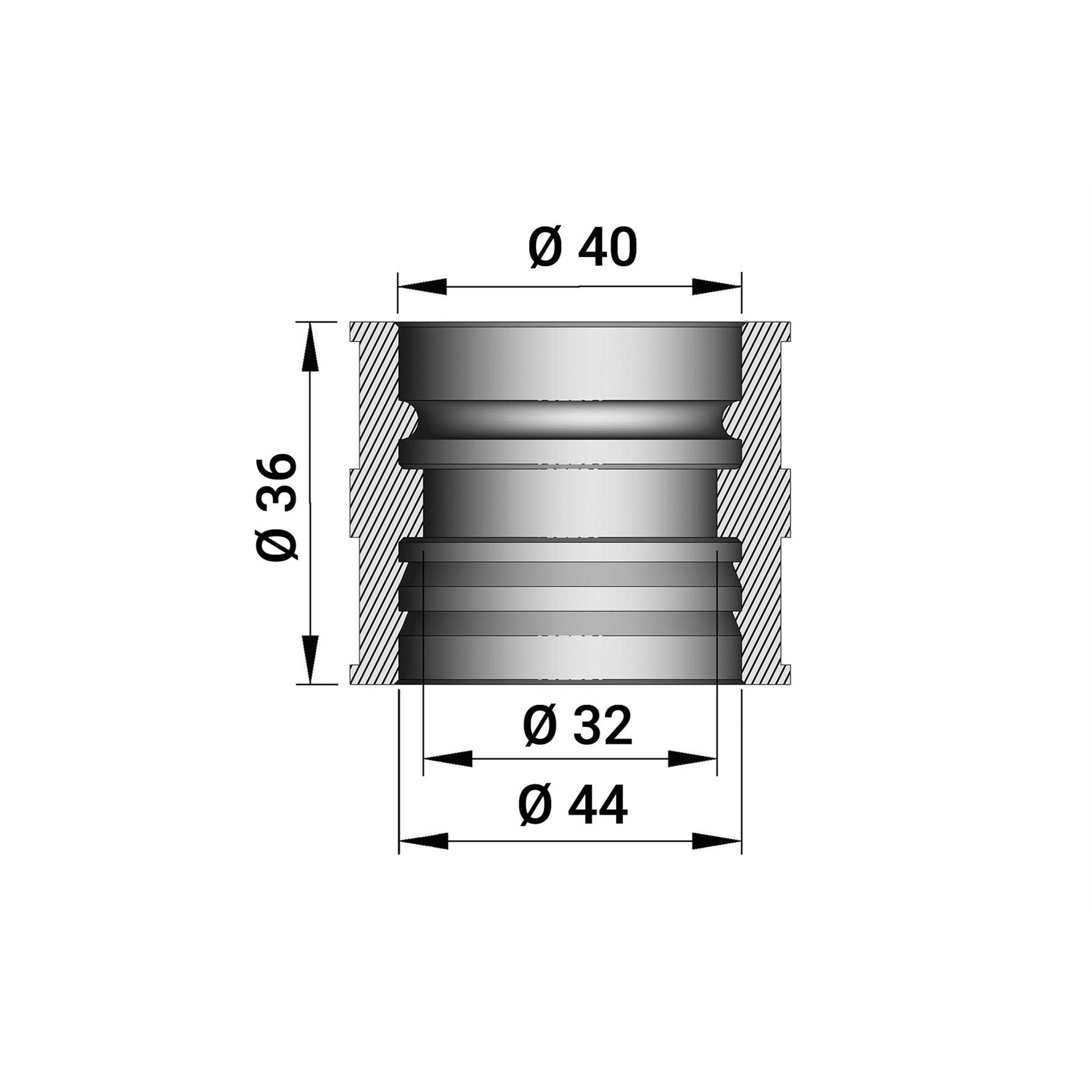 Image of Verbindungsgummi MALOSSI PHBE-PHF 32 B