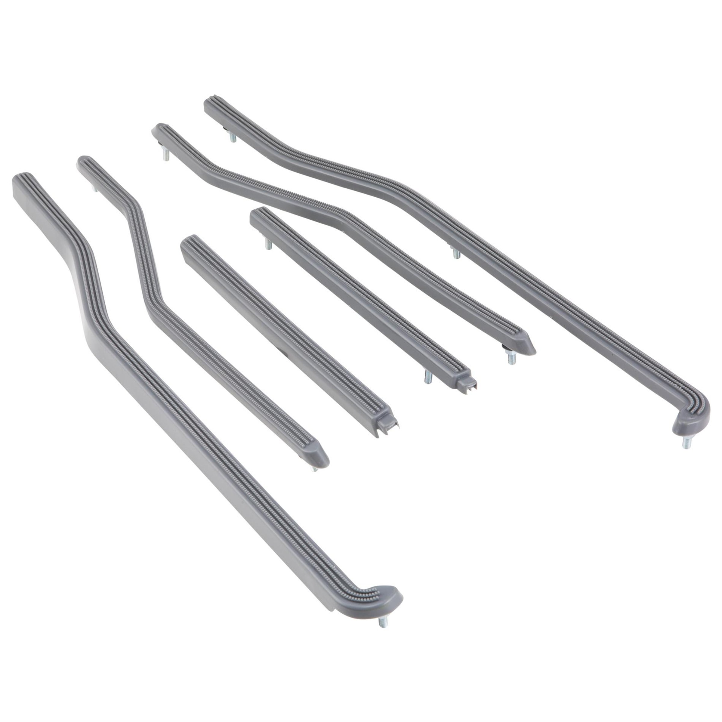 Image of Trittleistensatz, hinten, links & rechts, 19950300 für Lambretta 125 LI 3°/LIS/150 LI 3°/LIS/SX/175 TV 3°/200 TV/SX für Lambretta 125 LI 3°/LIS/150 LI 3°/LIS/SX/175 TV 3°/200 TV/SX