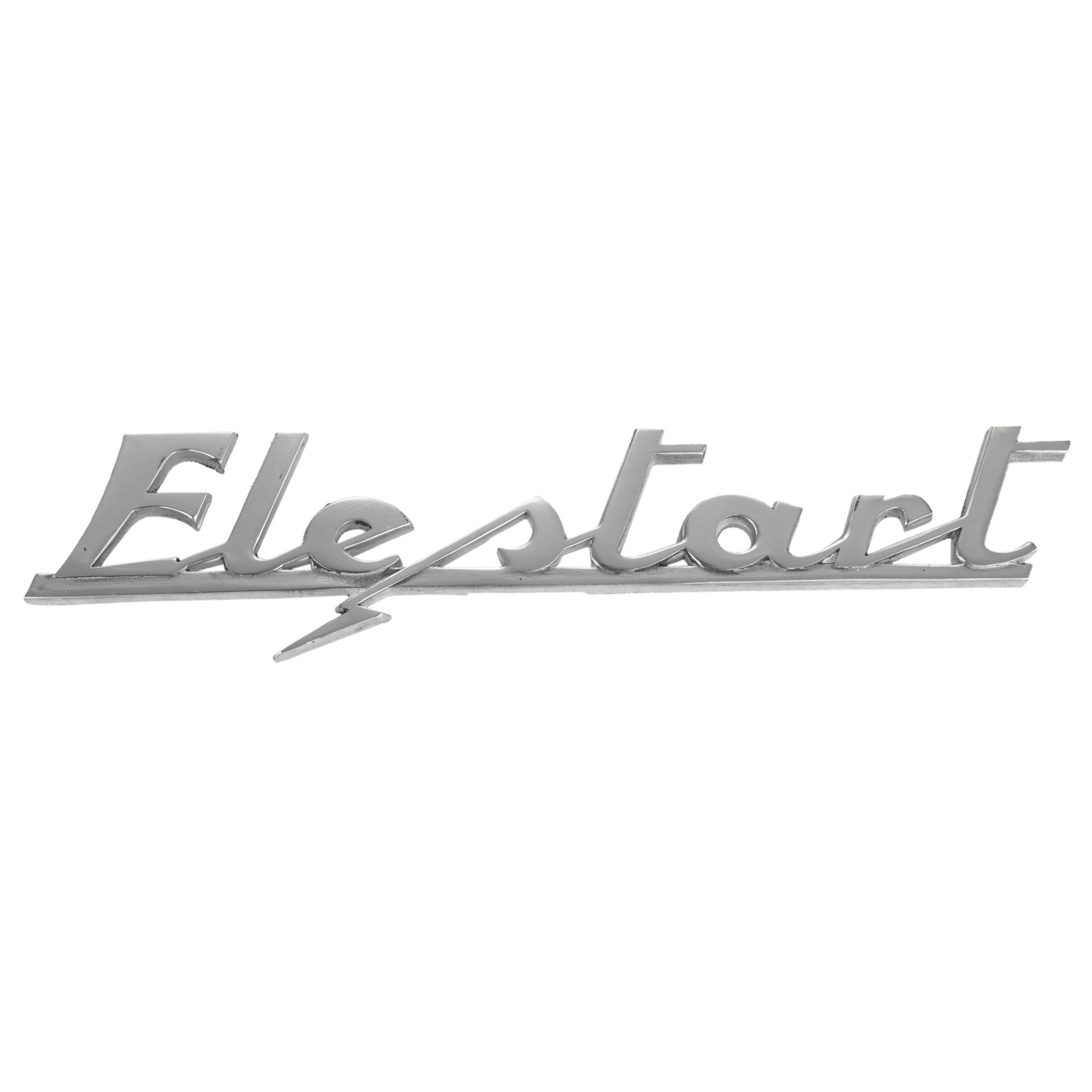 Image of Schriftzug "elestart" Heck hinten für Vespa 50 Special Elestart V5B2T -> 1868 für Vespa 50 Special Elestart V5B2T -> 1868
