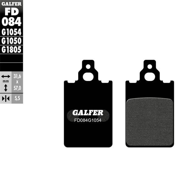 Image of Bremsbeläge GALFER SPORT S12