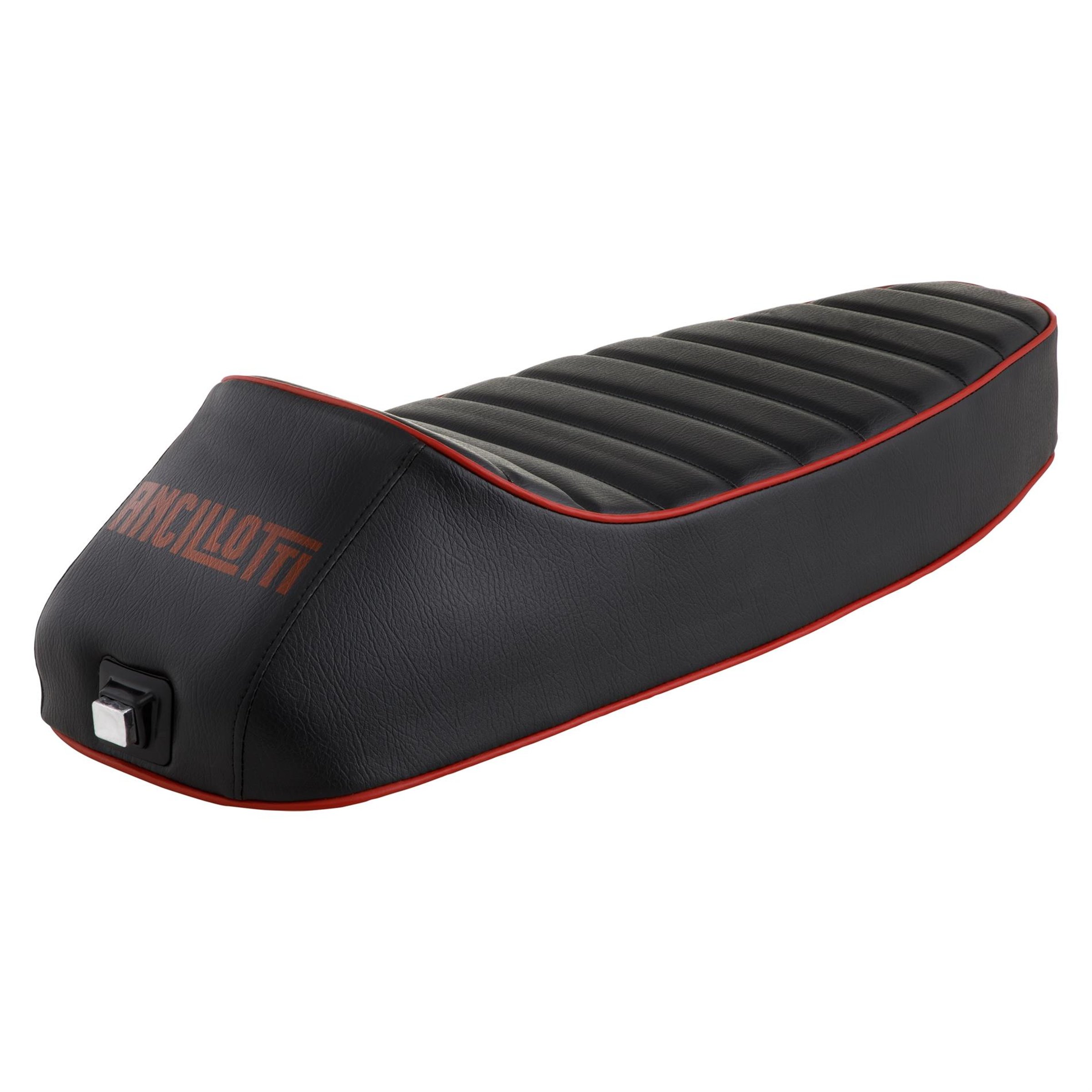 Image of Sportsitzbank Ancelotti schwarz für Vespa PX80-200/PE/Lusso/PX'98/MY für Vespa PX80-200/PE/Lusso/PX'98/MY