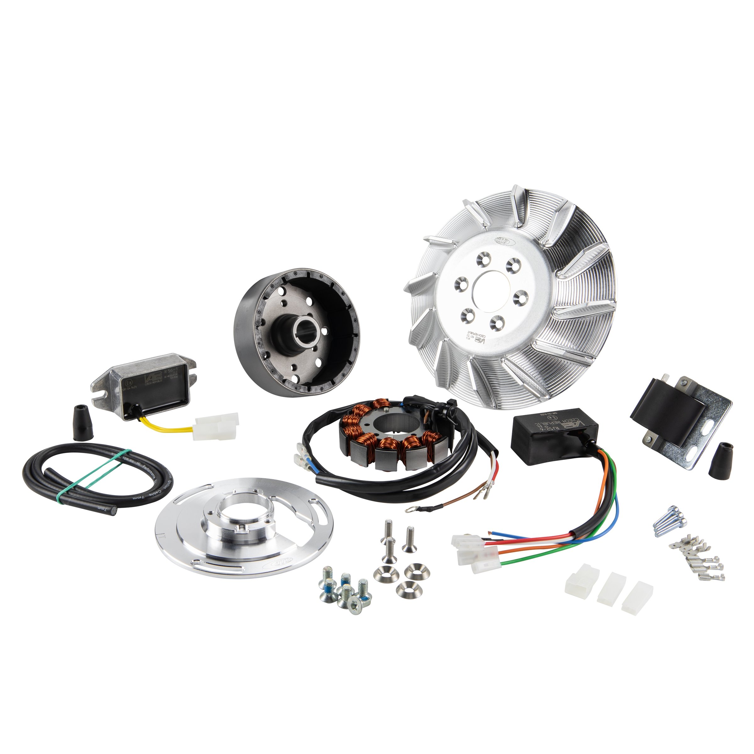 Image of Zündung SIP PERFORMANCE by VAPE Touring 12V AC für Vespa 125 GTR 2°/TS 2°/150 Sprint V 2°/Super 2°/200 Rally 2°/PX80-200/PE/Lusso/Cosa für Vespa 125 GTR 2°/TS 2°/150 Sprint V 2°/Super 2°/200 Rally 2°/PX80-200/PE/Lusso/Cosa