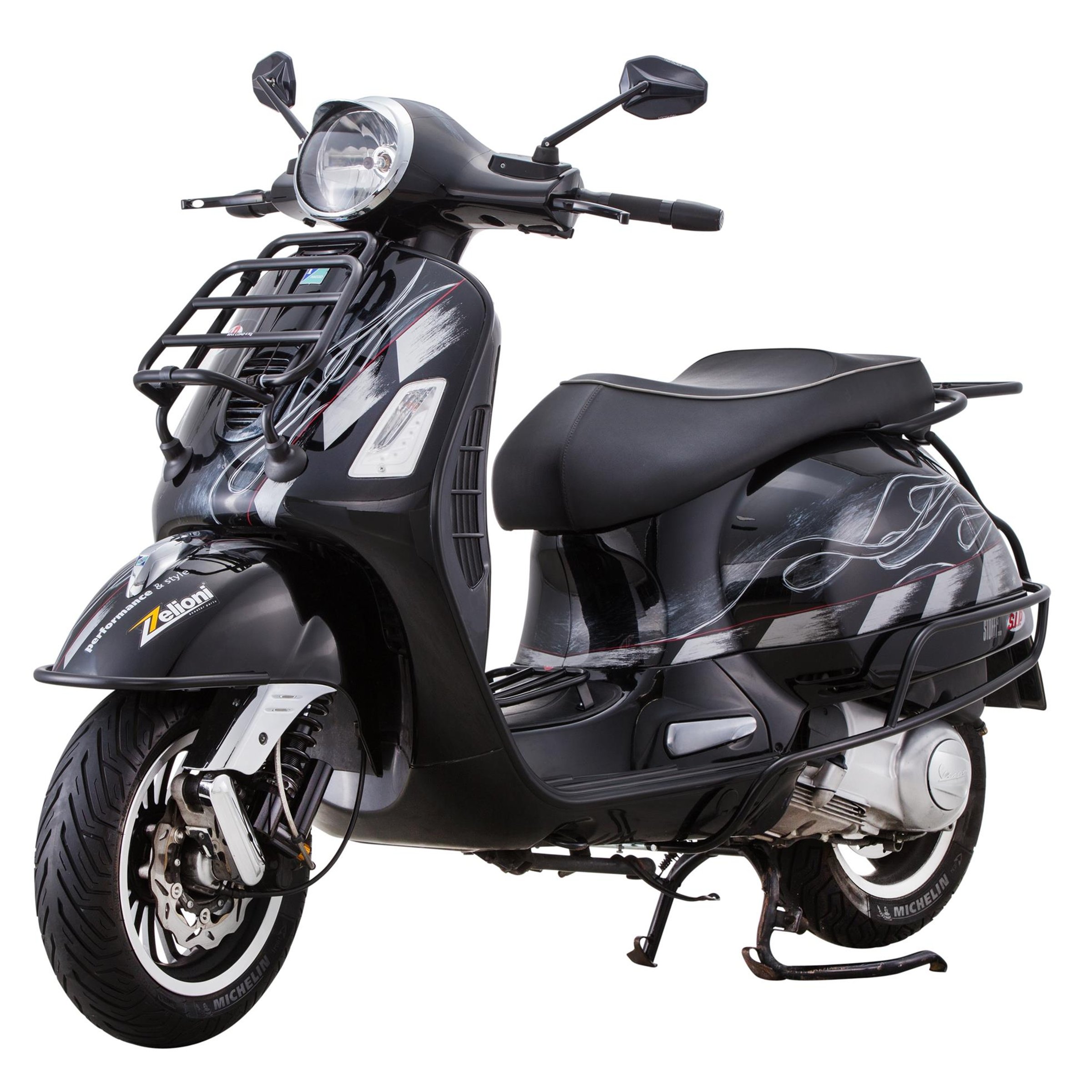 Image of Stoßstange Kotflügel vorne PIAGGIO 1B000704 für Vespa GTS/GTS Super/GTV/GT 60/GT/GT L 125-300ccm (-`22) für Vespa GTS/GTS Super/GTV/GT 60/GT/GT L 125-300ccm (-`22)