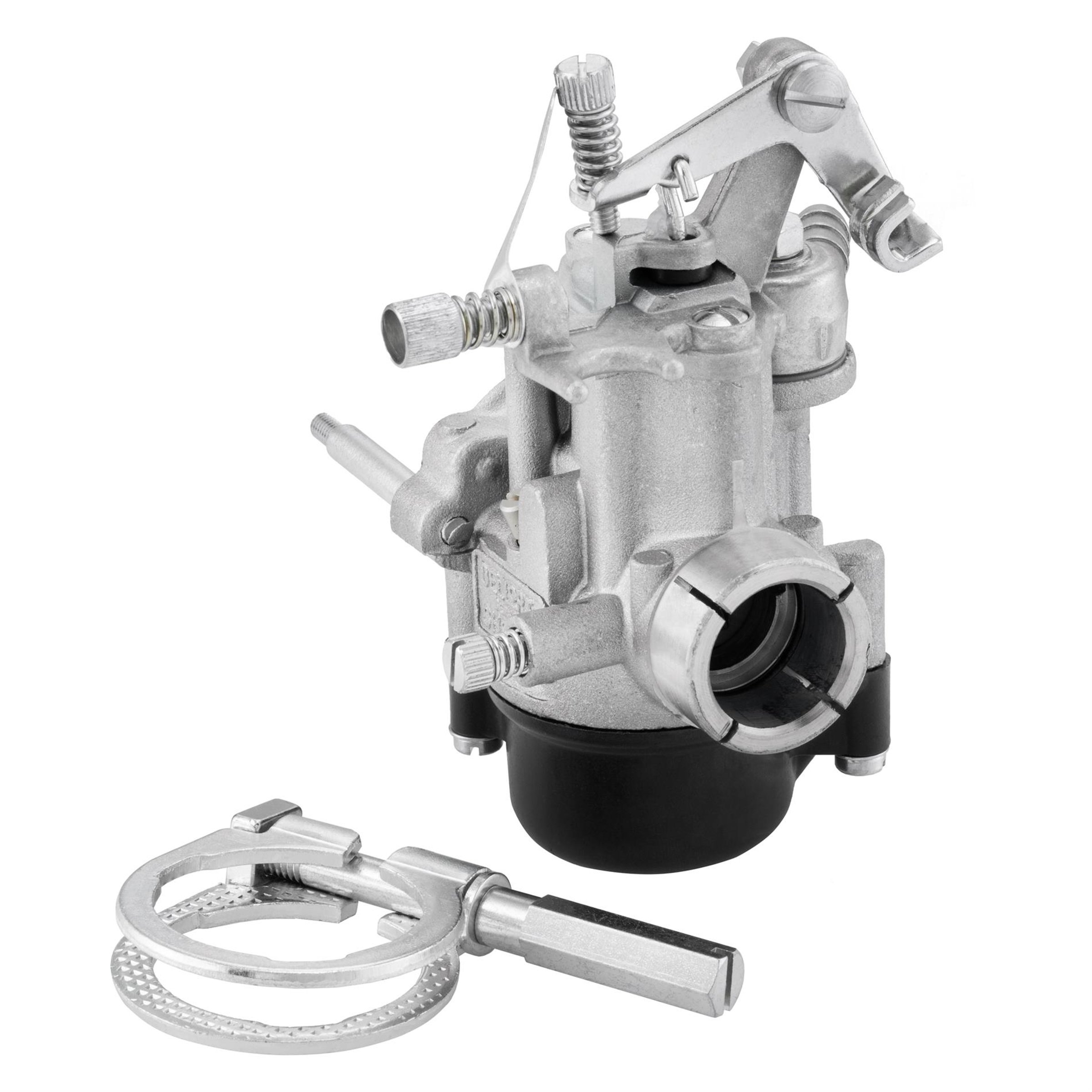 Image of Vergaser DELL'ORTO SHB 16.10 Flachschieber 00753 für Vespa 50/N/L/R/Special für Vespa 50/N/L/R/Special