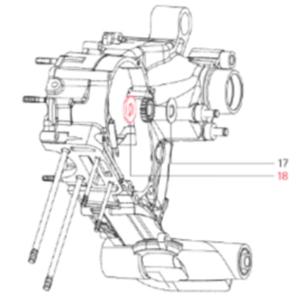 Image of Distanzscheibe Kupplung, innen, LML für LML Star 125-150 4T/Star Deluxe 125-150 4S/Speedy