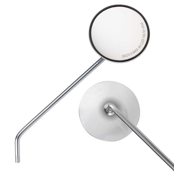 Image of Standard Spiegel PIAGGIO CM028003 - CM067502 zur Montage am Lenkeroberteil links & rechts für Vespa PX Lusso/'98/MY