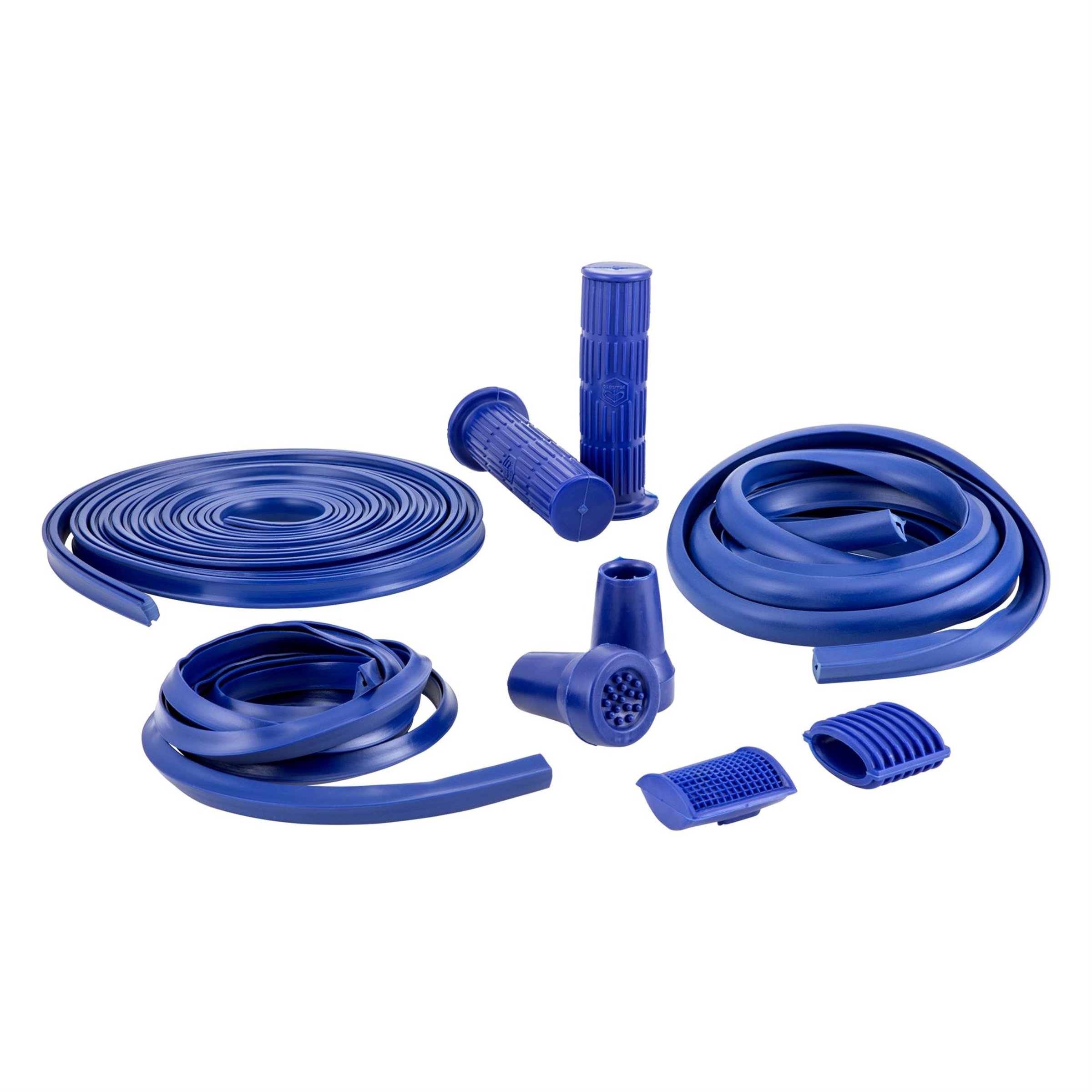 Image of Gummi Kit für Vespa P80-150X/P150S/P200E/PX80-200E/Lusso/'98/MY/'11/T5/Cosa für Vespa P80-150X/P150S/P200E/PX80-200E/Lusso/'98/MY/'11/T5/Cosa
