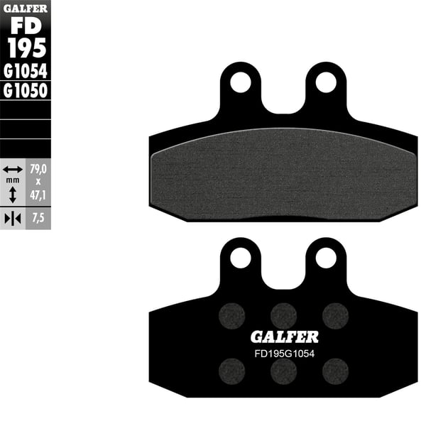 Image of Bremsbeläge GALFER SPORT S19 Erstausrüstung
