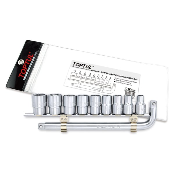 Image of Steckschlüsselsatz TOPTUL kompakt 1/2"