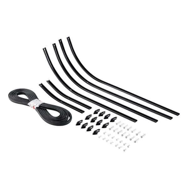 Image of Trittleistensatz CIF Black Edition für Vespa 50/N/LR/S/Special/Elestart/SR/90/R/100 1969