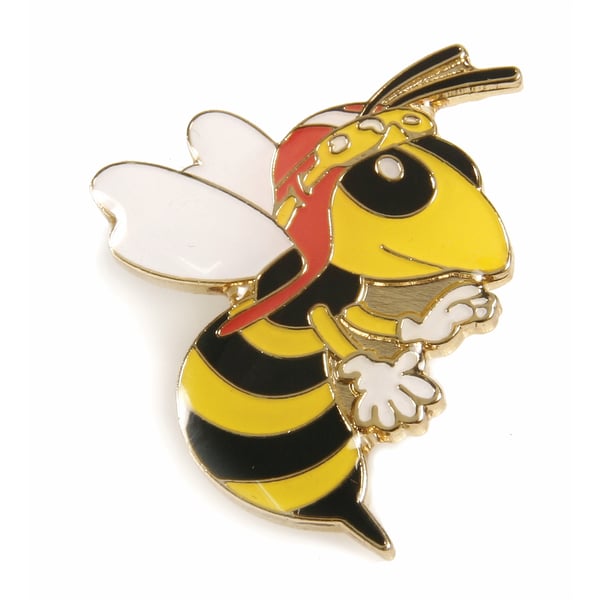 Image of Pin mit Motiv "Wespe"