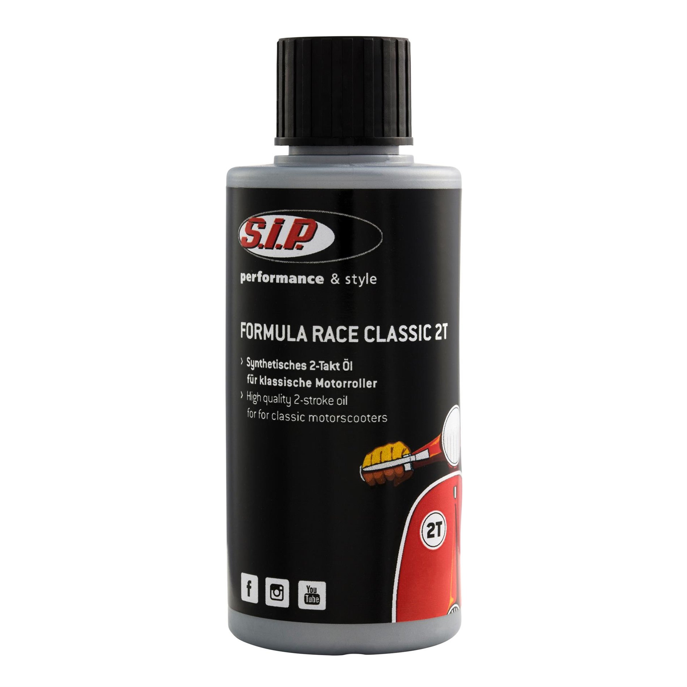 Image of Öl 2-Takt SIP Formula Race KLASSIK, synthetisch für Schaltroller für Schaltroller