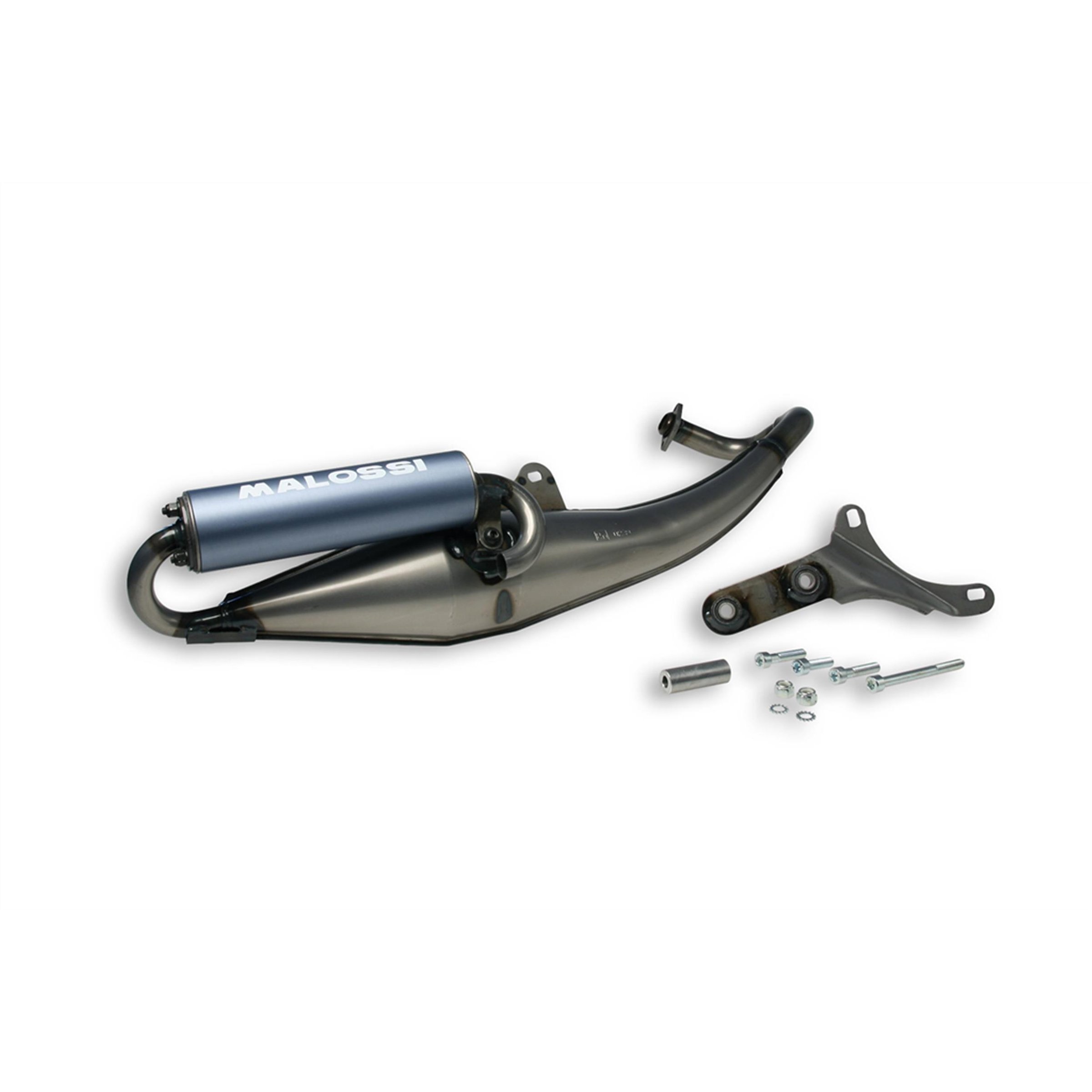 Image of Rennauspuff MALOSSI Flip 3216694 für APRILIA SR/R Factory/SR Ditech GP1/SR R für APRILIA SR/R Factory/SR Ditech GP1/SR R