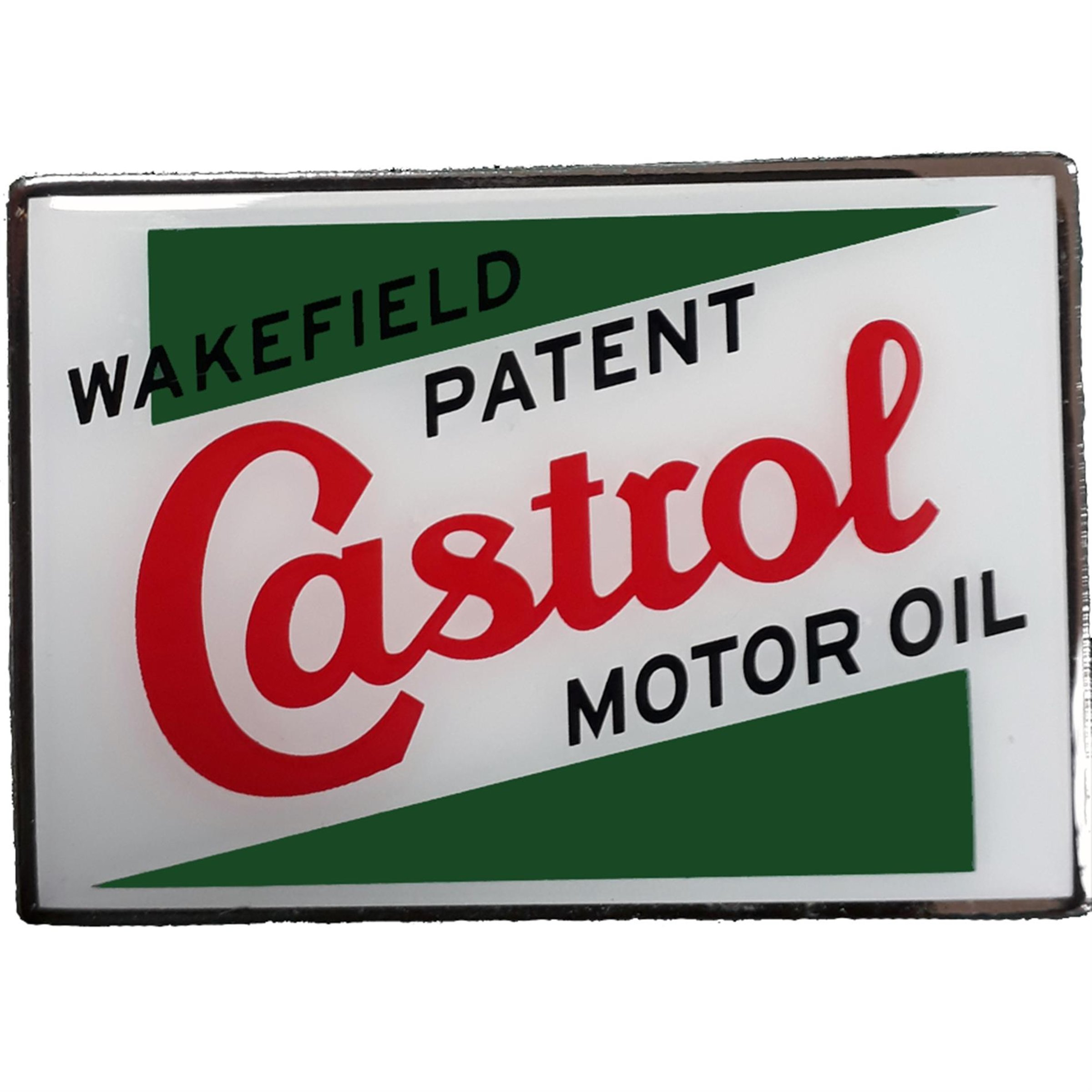 Image of Magnet CASTROL CLASSIC grün/weiß/rot