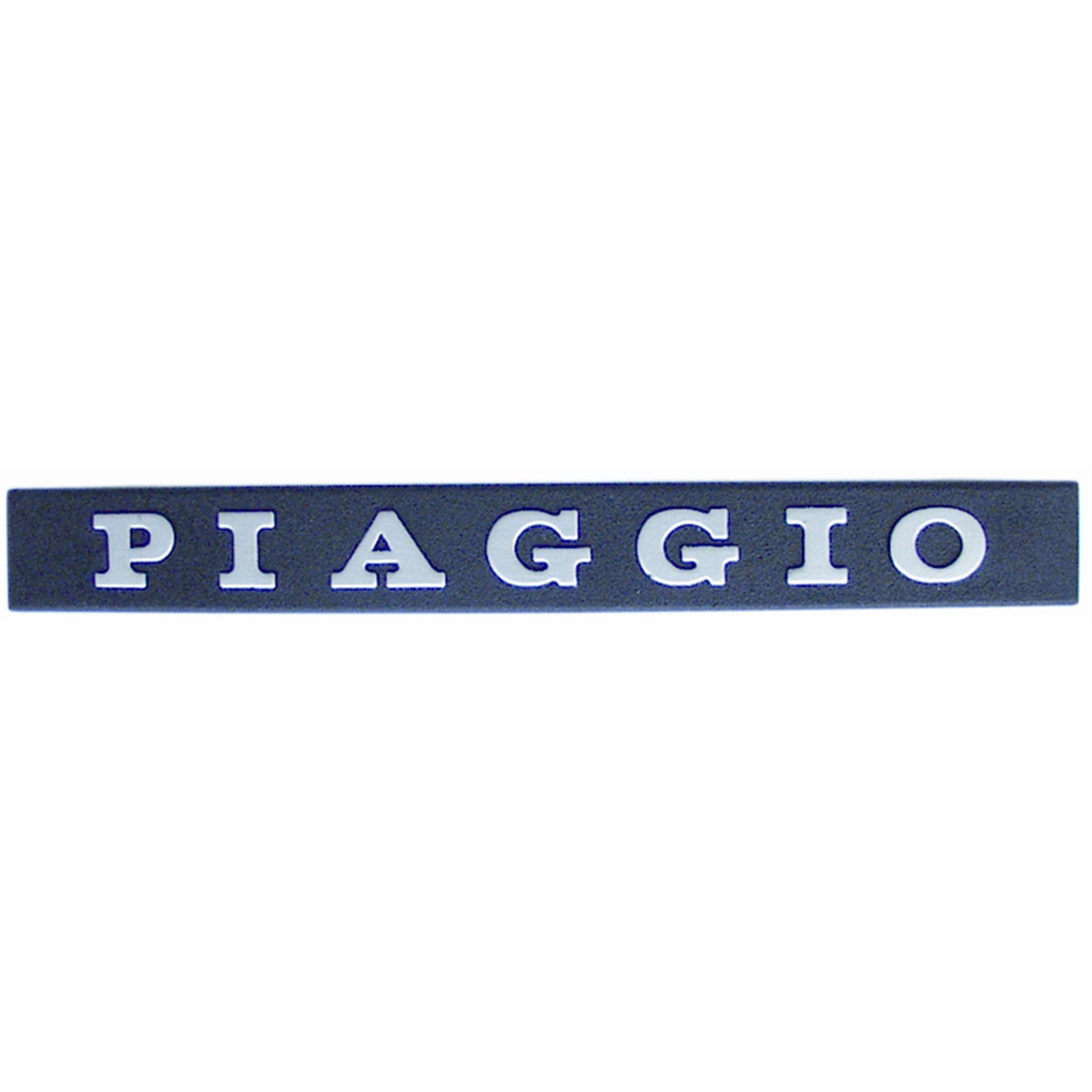 Image of Schriftzug "PIAGGIO" Kaskade 232895 - 198123 für Vespa PX80-200/PE/Lusso/T5 für Vespa PX80-200/PE/Lusso/T5
