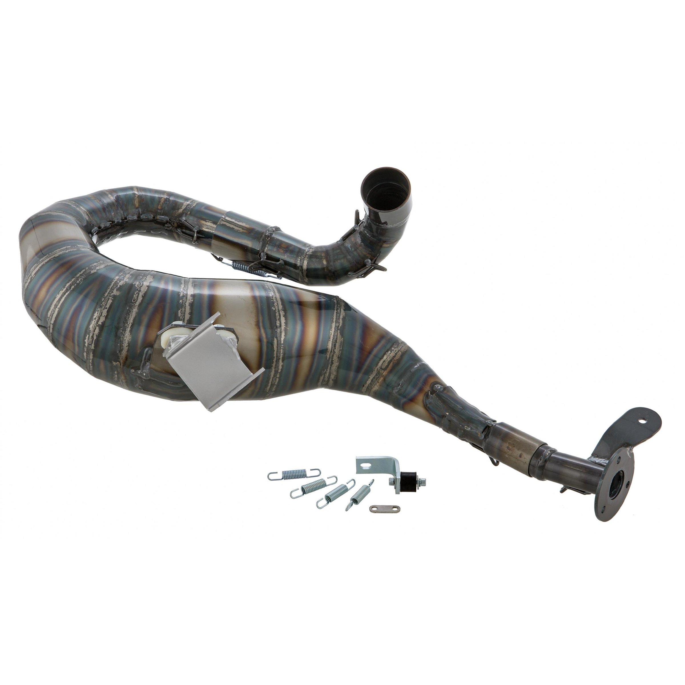 Image of Rennauspuff SIP Performance 2.0, Material: Stahl klarlackiert für Vespa P200E/PX200 E/Lusso/'98/MY/Cosa 1 200 für Vespa P200E/PX200 E/Lusso/'98/MY/Cosa 1 200