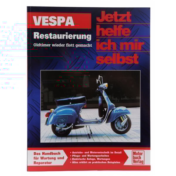 Image of Handbuch Jetzt helfe ich mir selbst Vespa Restaurierung - Vespa-Oldtimer wieder flott gemacht