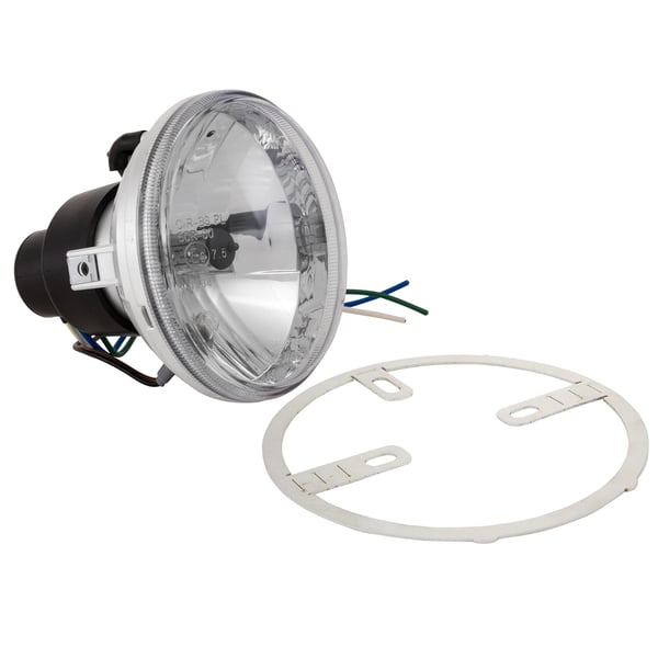 Image of Scheinwerfer Klarglas Ø 115 mm für Vespa 50 SS/90 SS/125 PV/ET3/Super/150 Super