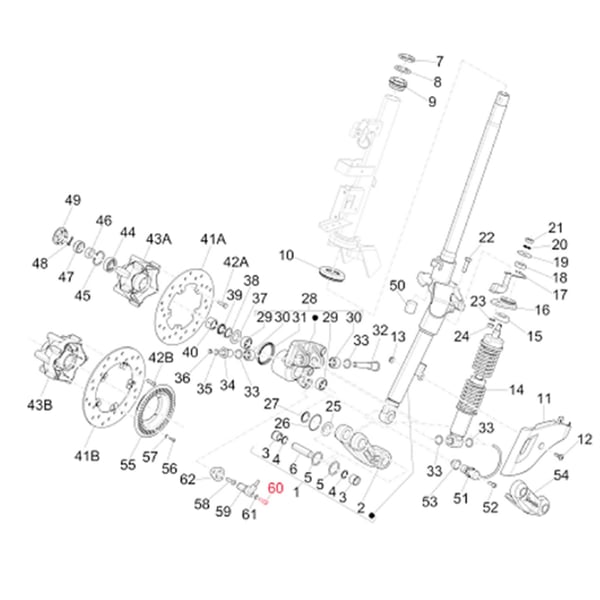 Image of Schraube ABS Sensor, Innensechskant, PIAGGIO für Vespa Primavera/Sprint 125-150ccm