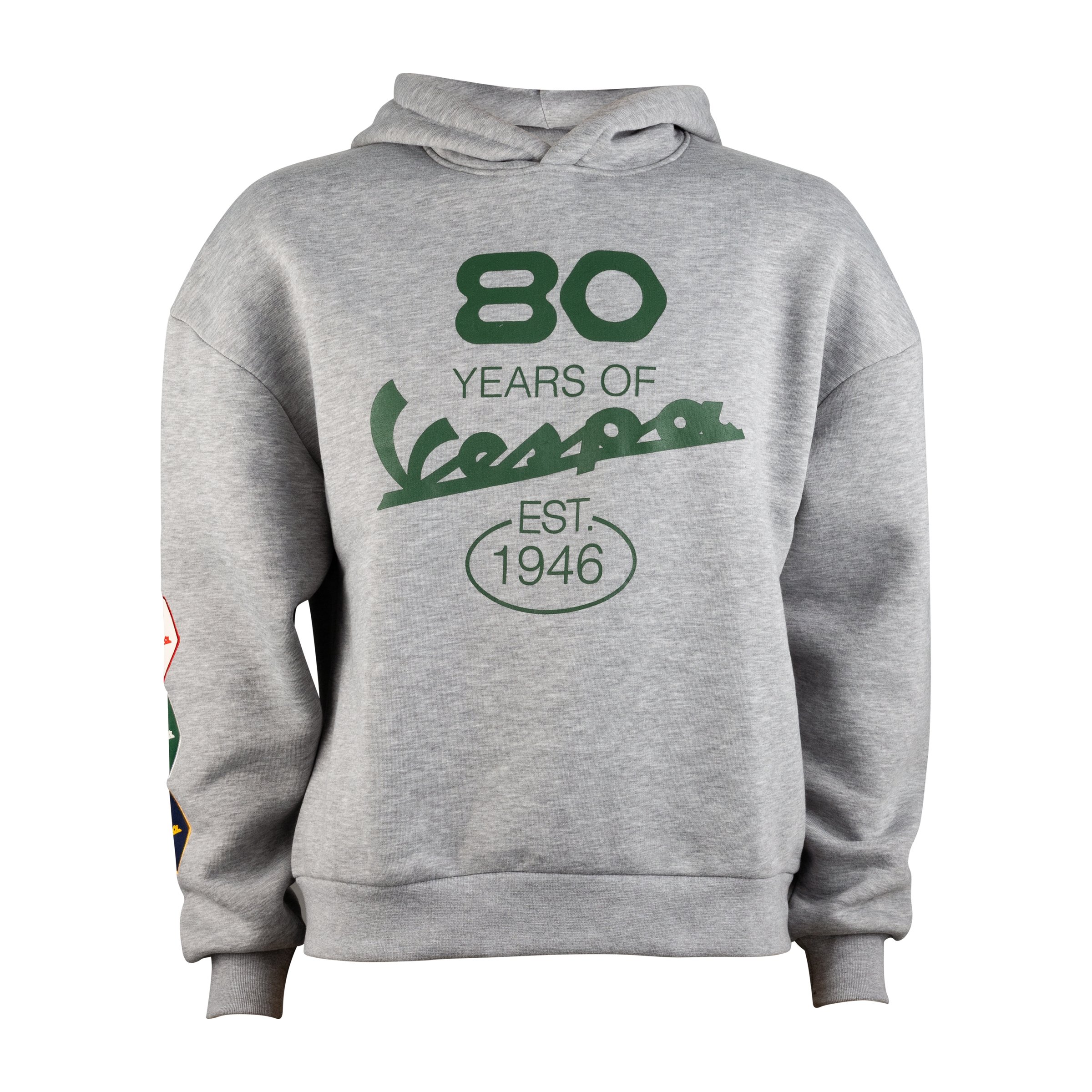 Image of Kapuzen-Sweatshirt/Hoodie PIAGGIO Vespa 80 Jahre Größe: L Unisex Unisex