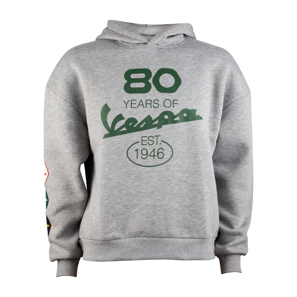 Image of Kapuzen-Sweatshirt/Hoodie PIAGGIO Vespa 80th Größe: L Unisex