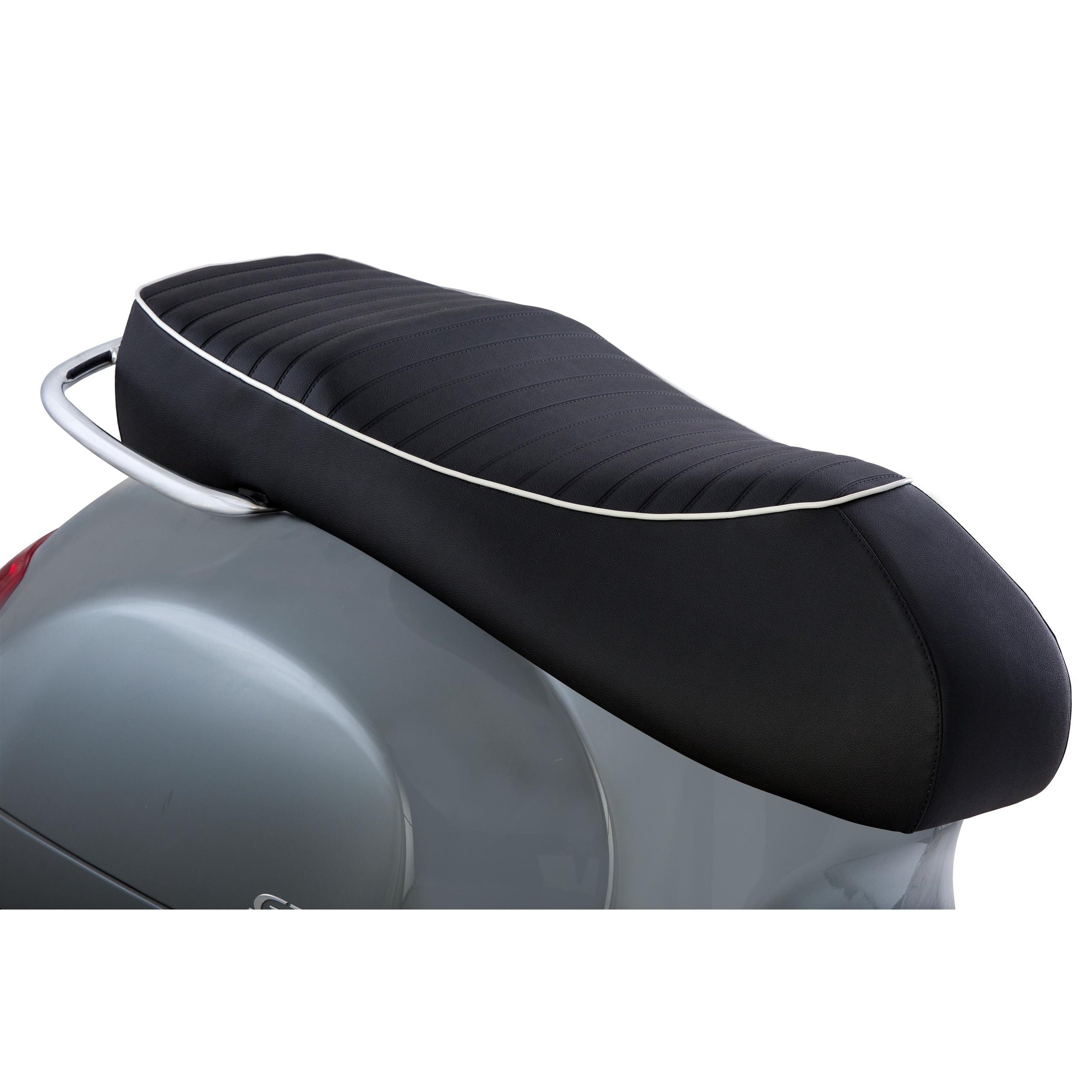 Image of Sitzbank PIAGGIO schwarz abgesteppt 672064 für Vespa GTS Super Sport 125/300ccm für Vespa GTS Super Sport 125/300ccm