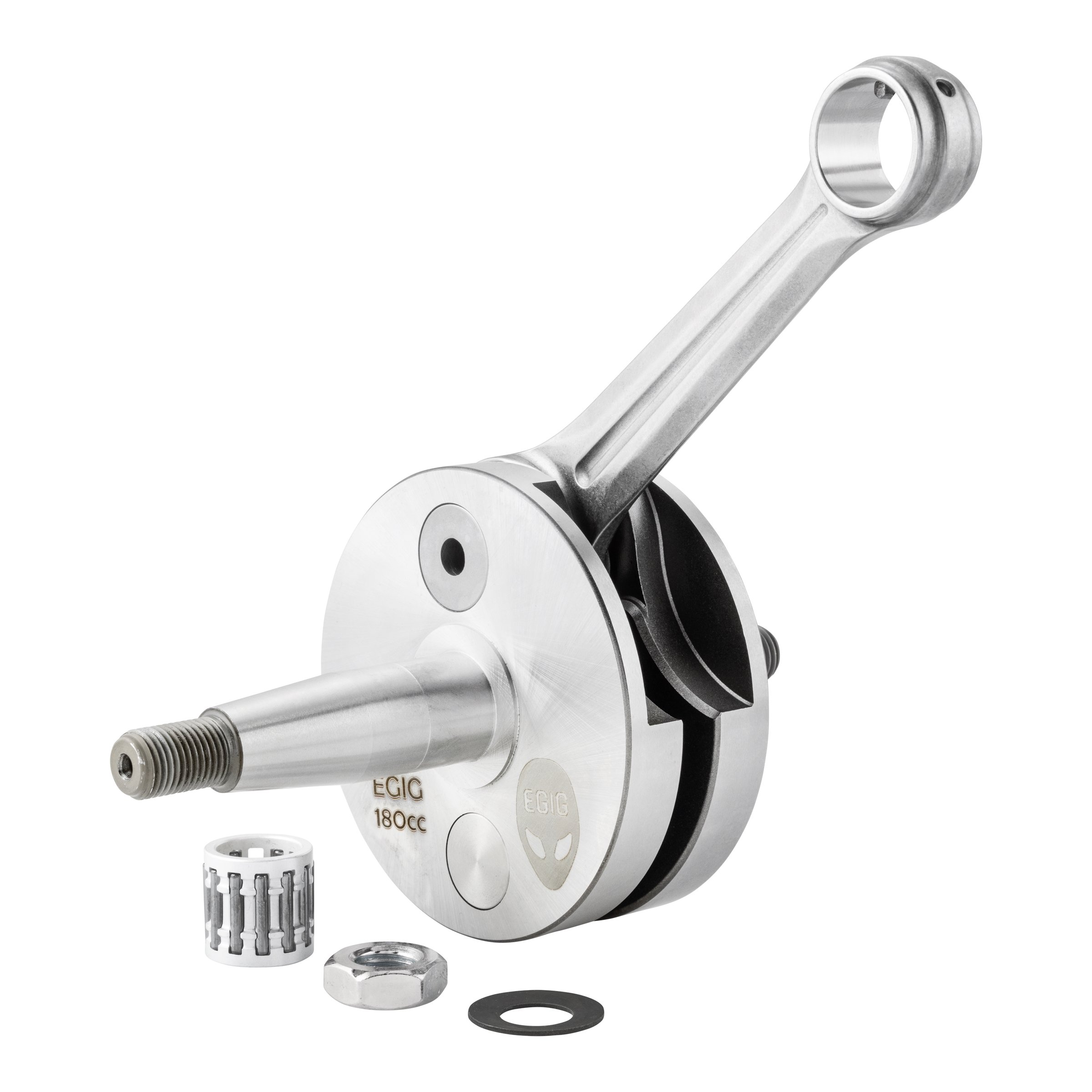 Image of Vollwangenwelle EGIG Performance Ø88mm für 180 Zylinder für Vespa 100/PK80-125 S/PK125 für Vespa 100/PK80-125 S/PK125